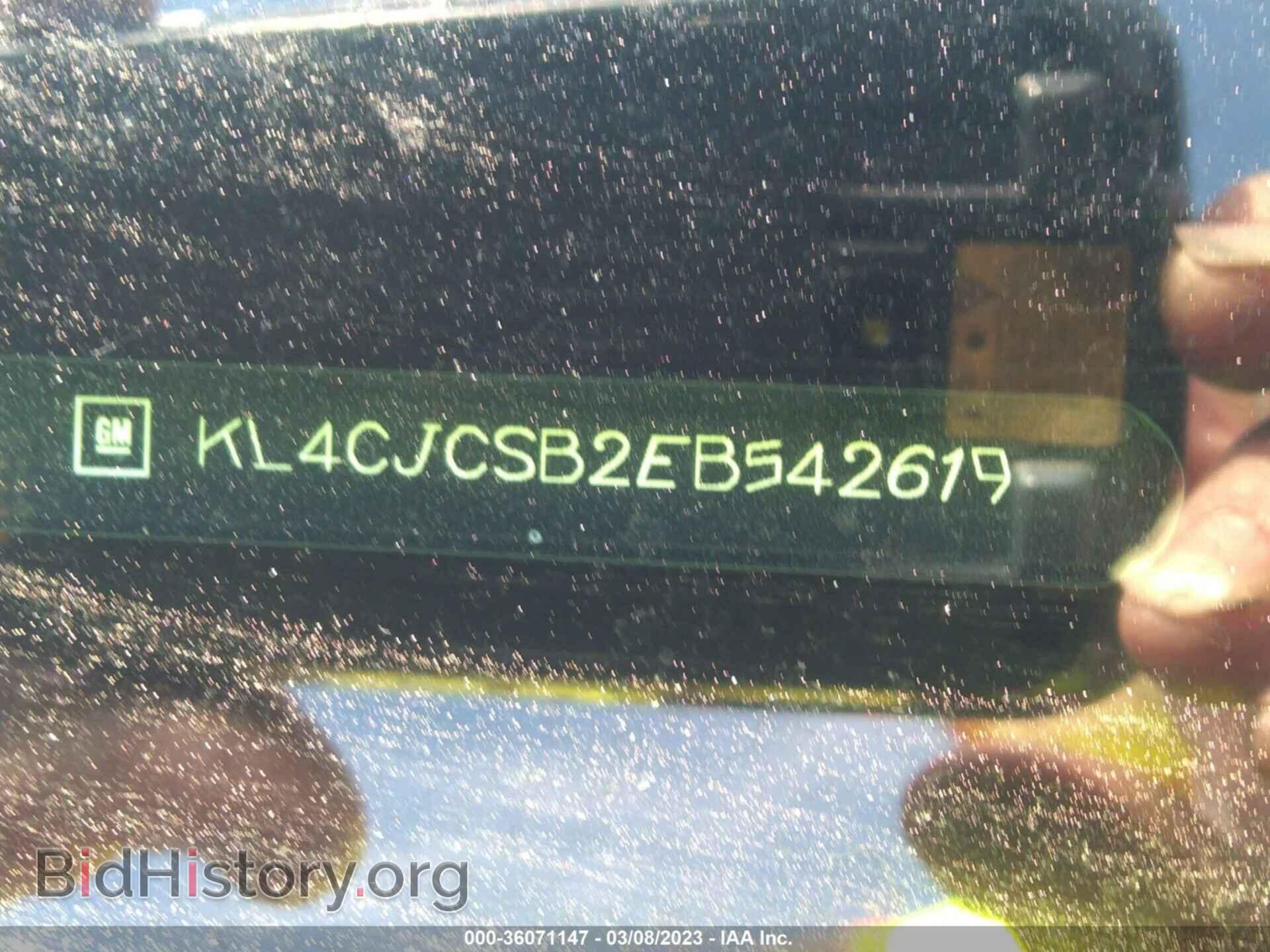 2014 BUICK ENCORE - VIN: KL4CJCSB2EB542619 - Фото 9
