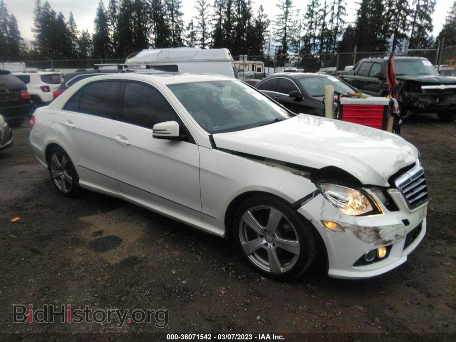 Photo WDDHF5GB6AA065426 - MERCEDES-BENZ E-CLASS 2010