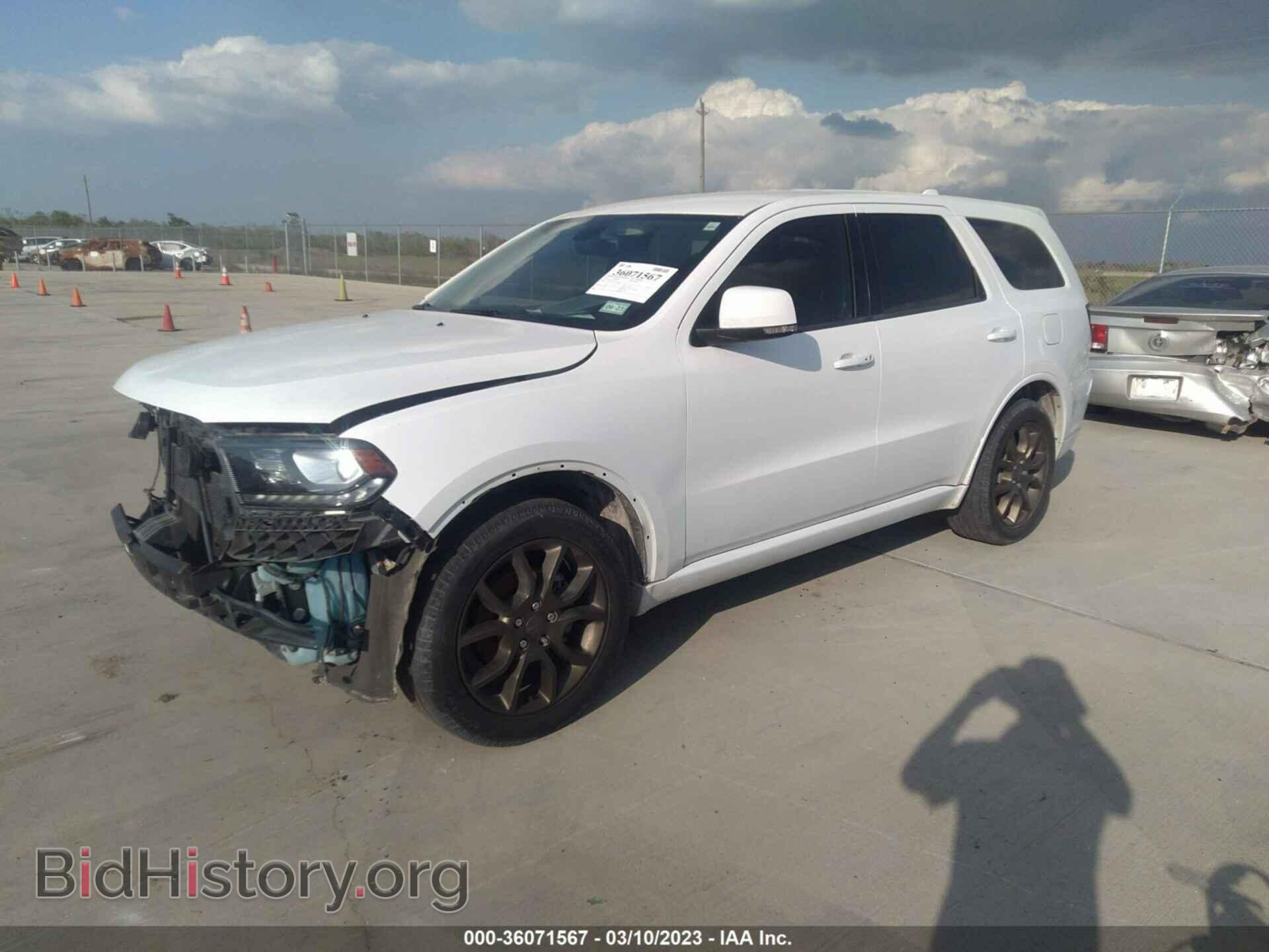 2018 DODGE DURANGO - VIN: 1C4RDHDG7JC271123 - Фото 2