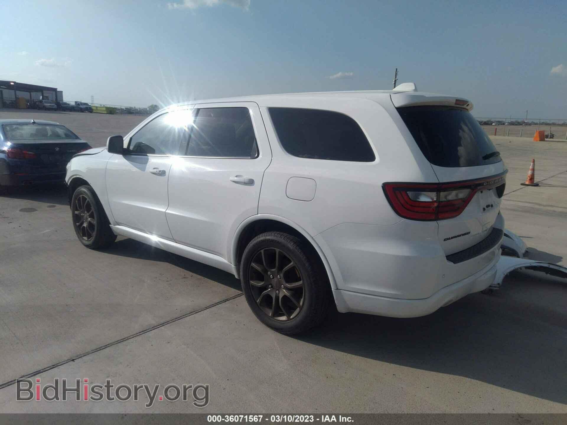 2018 DODGE DURANGO - VIN: 1C4RDHDG7JC271123 - Фото 3