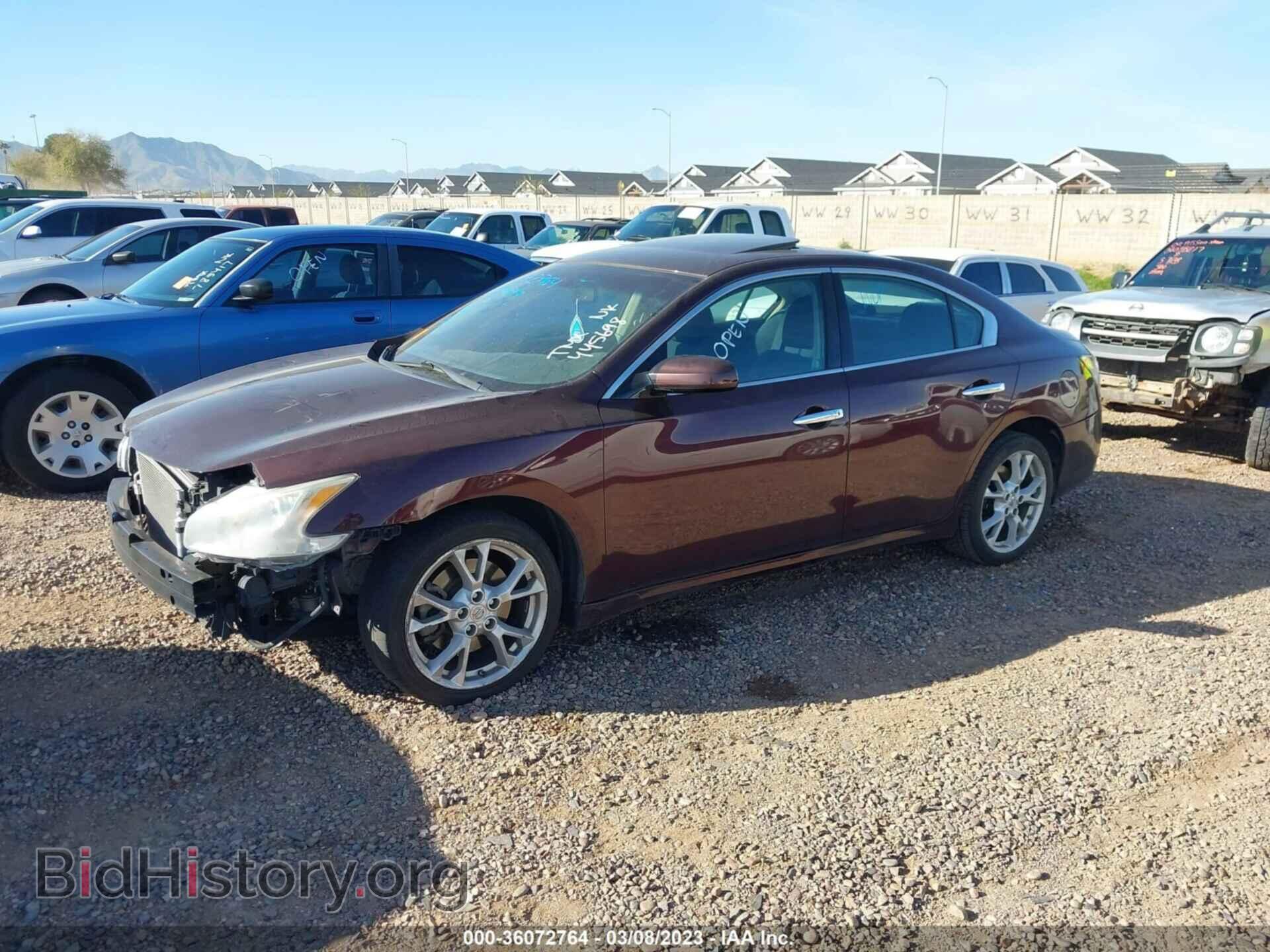 2014 NISSAN MAXIMA - VIN: 1N4AA5AP2EC445698 - Фото 2
