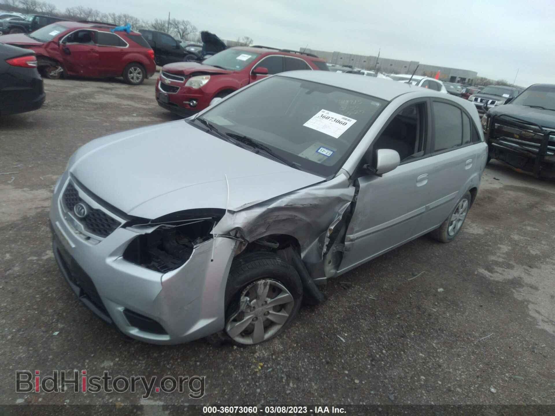 2010 KIA RIO - VIN: KNADH5A32A6645955 - Фото 2