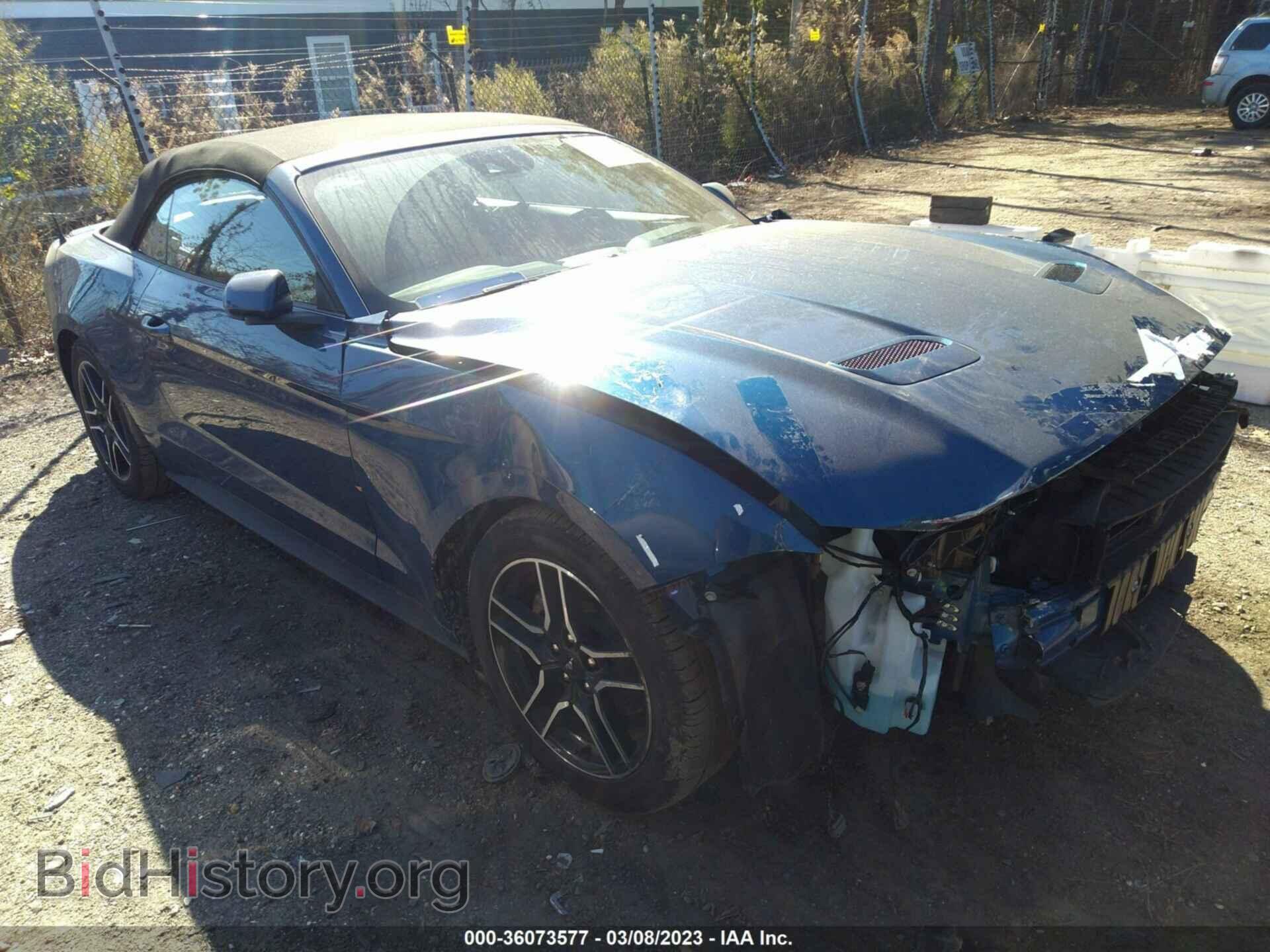 Photo 1FATP8UH2N5124438 - FORD MUSTANG 2022