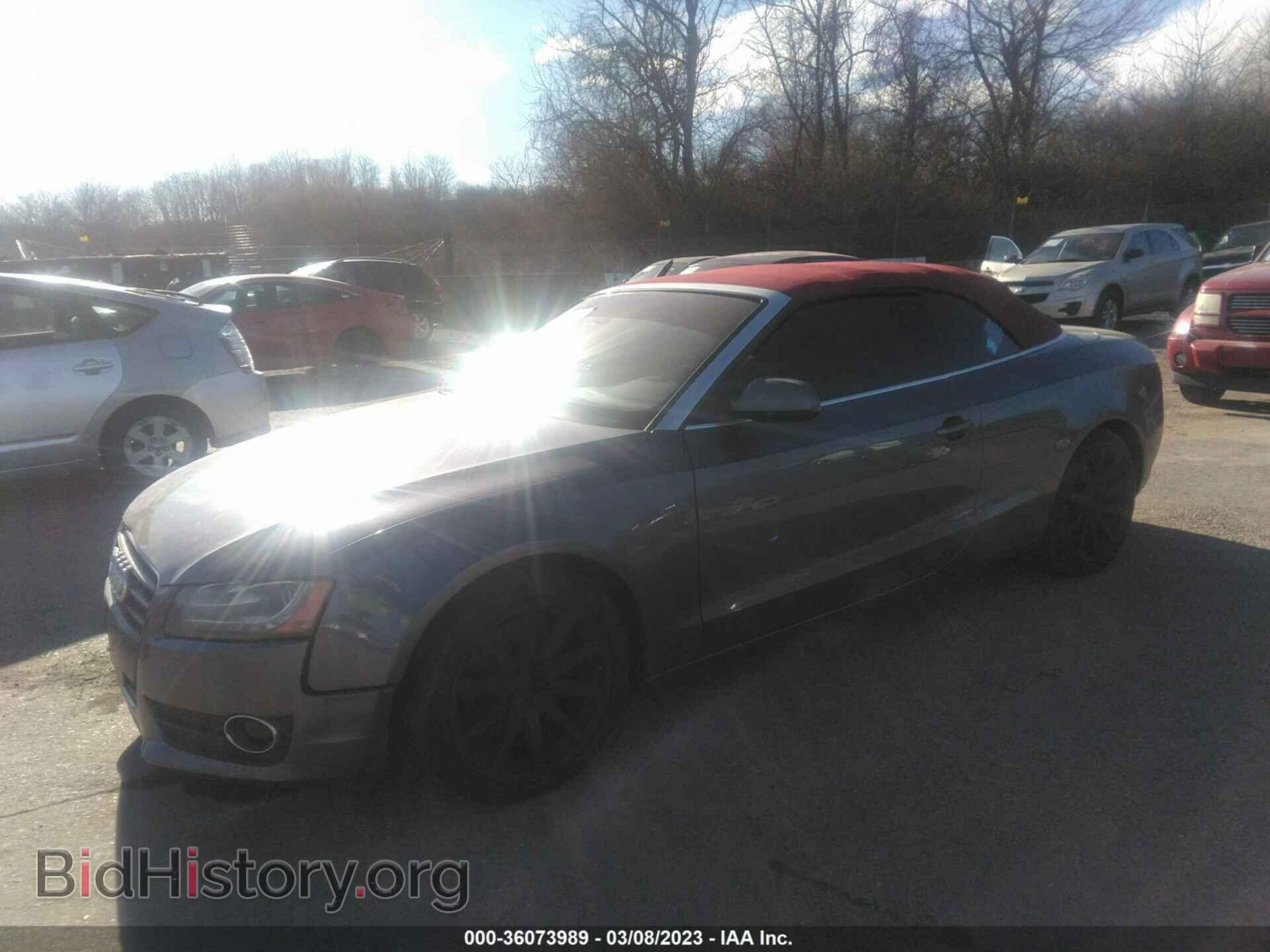 2012 AUDI A5 - VIN: WAULFAFH9CN002848 - Фото 2