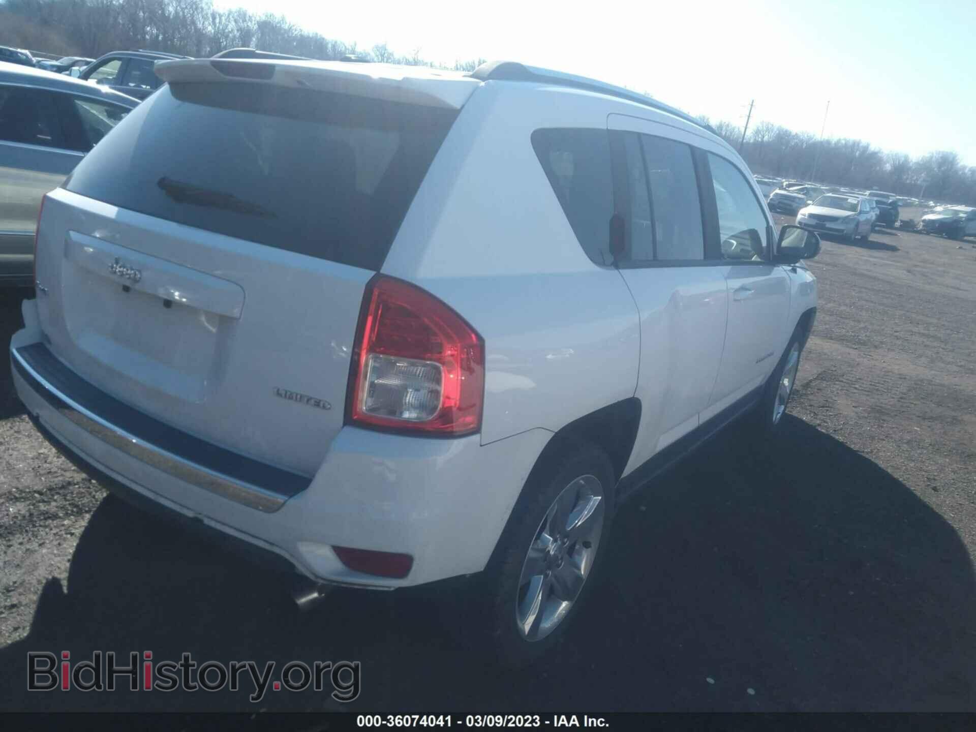 2012 JEEP COMPASS - VIN: 1C4NJDCB2CD663705 - Фото 4
