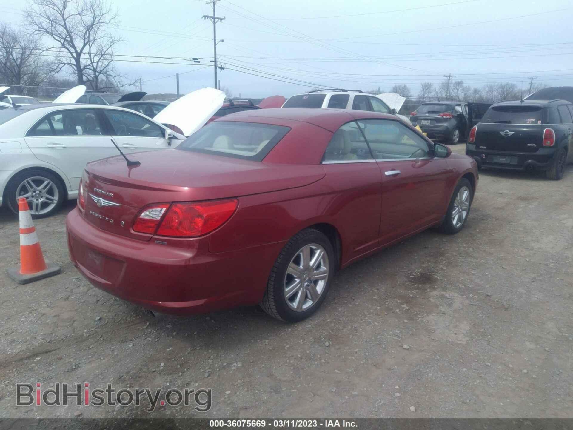 2010 CHRYSLER SEBRING - VIN: 1C3BC6EV3AN159028 - Фото 4