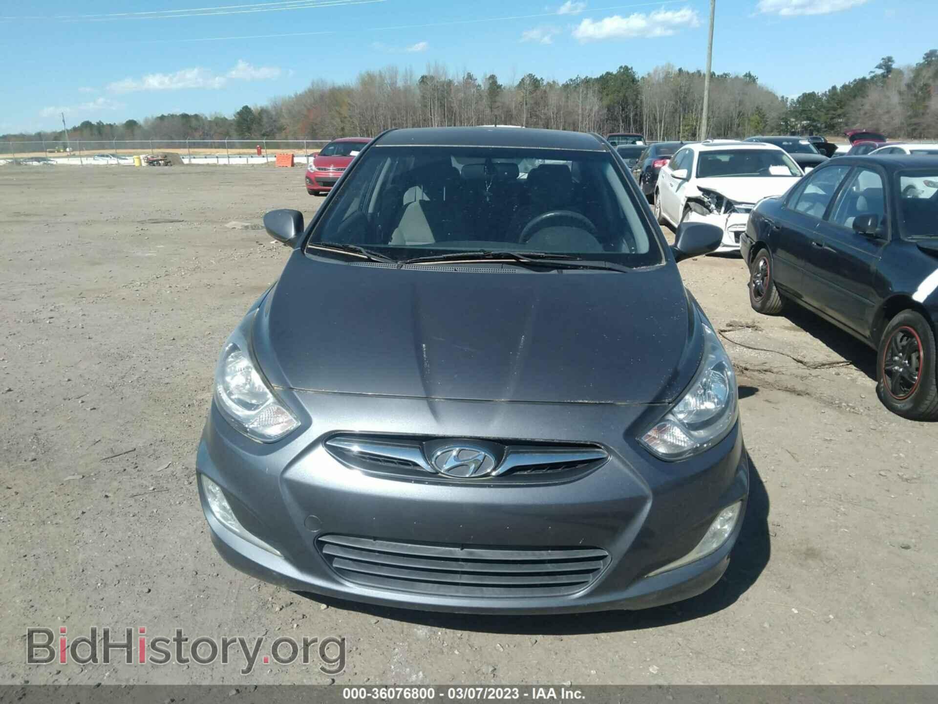 2012 HYUNDAI ACCENT - VIN: KMHCU4AE8CU136095 - Фото 6