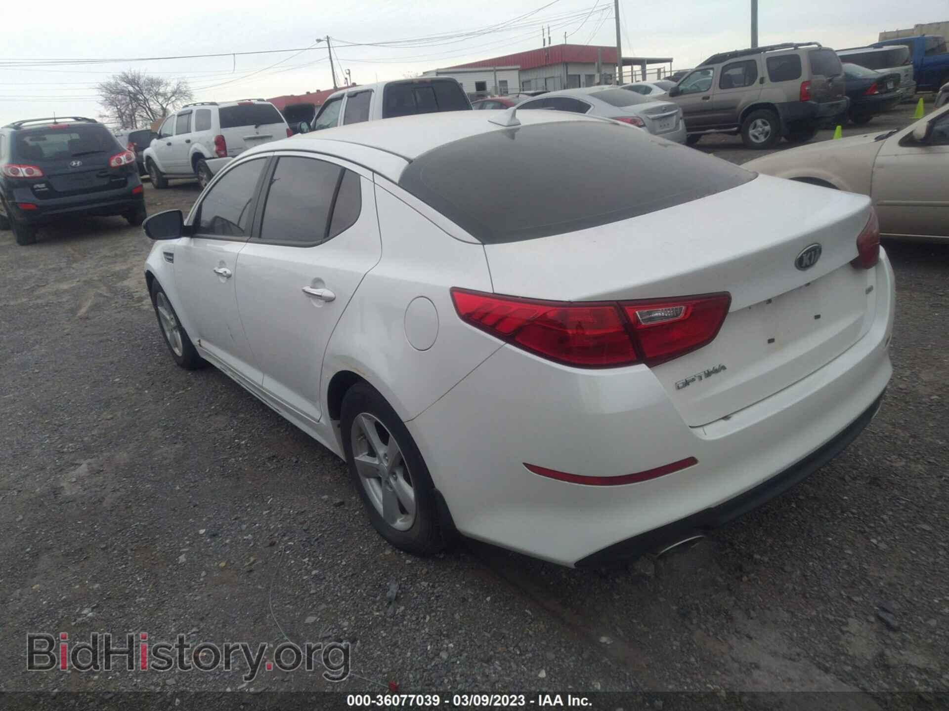 2014 KIA OPTIMA - VIN: KNAGM4A77E5476209 - Фото 3
