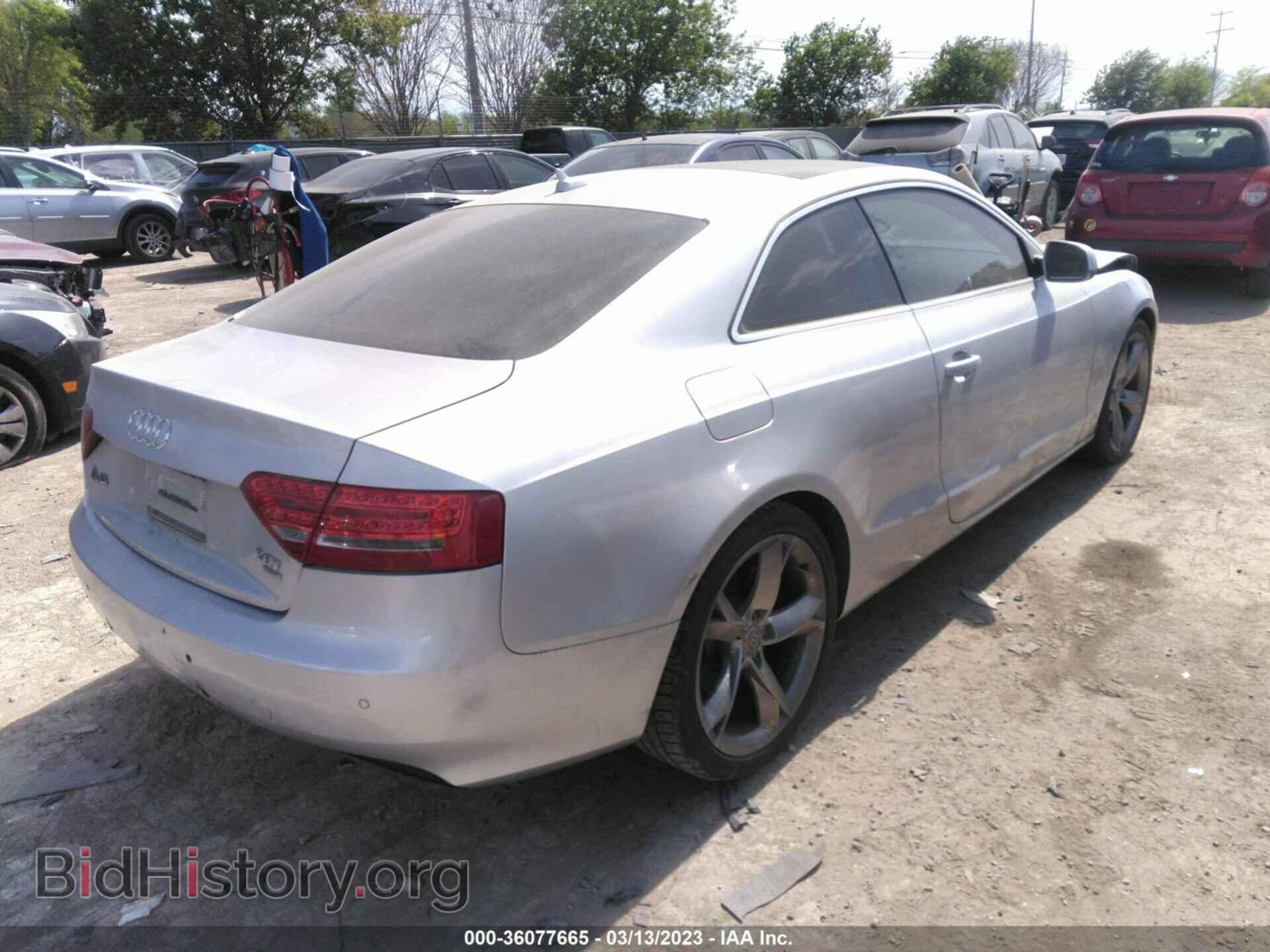 2012 AUDI A5 - VIN: WAUVFAFR6CA019065 - Фото 4