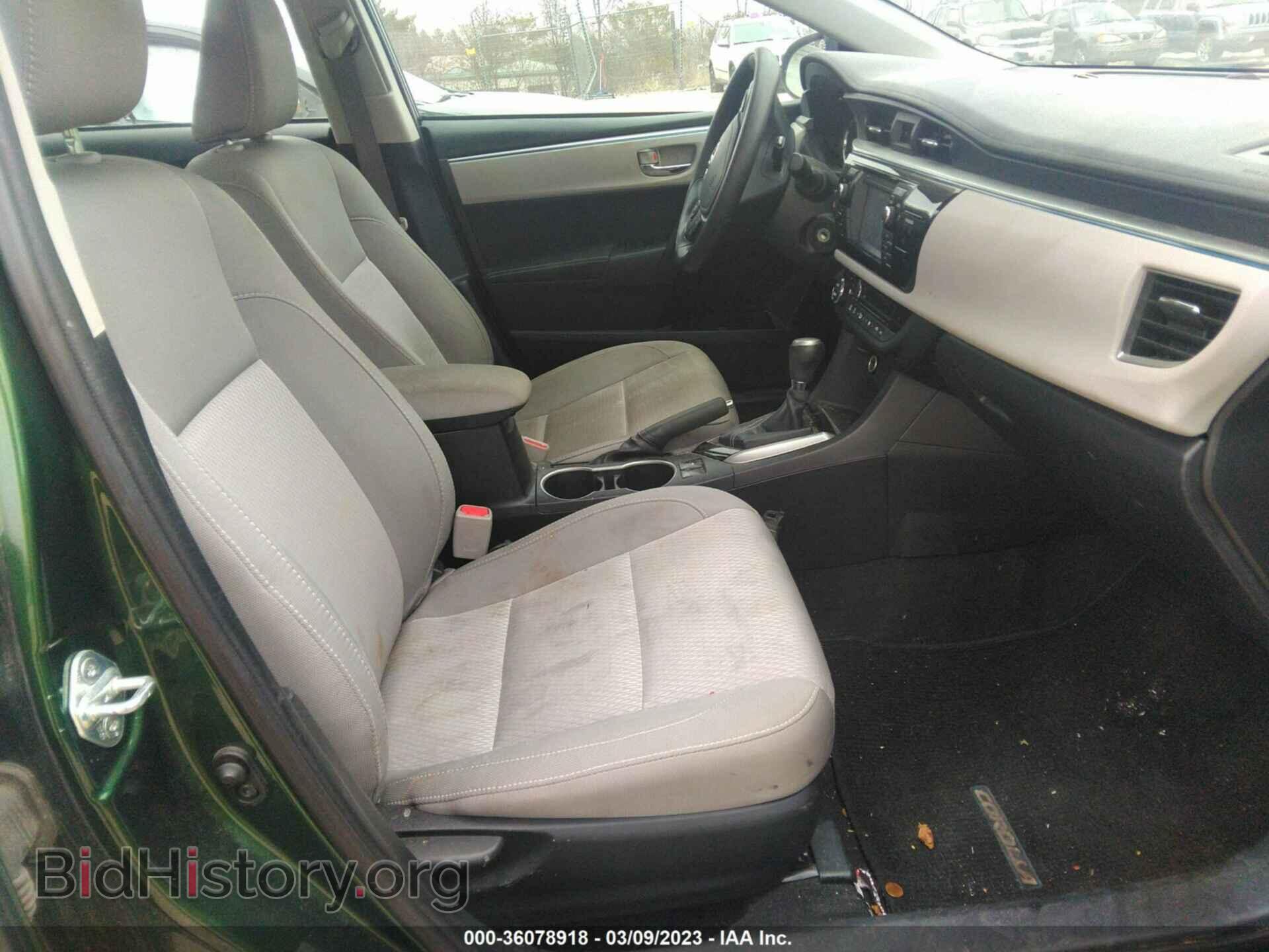 2014 TOYOTA COROLLA - VIN: 2T1BPRHEXEC215679 - Фото 5