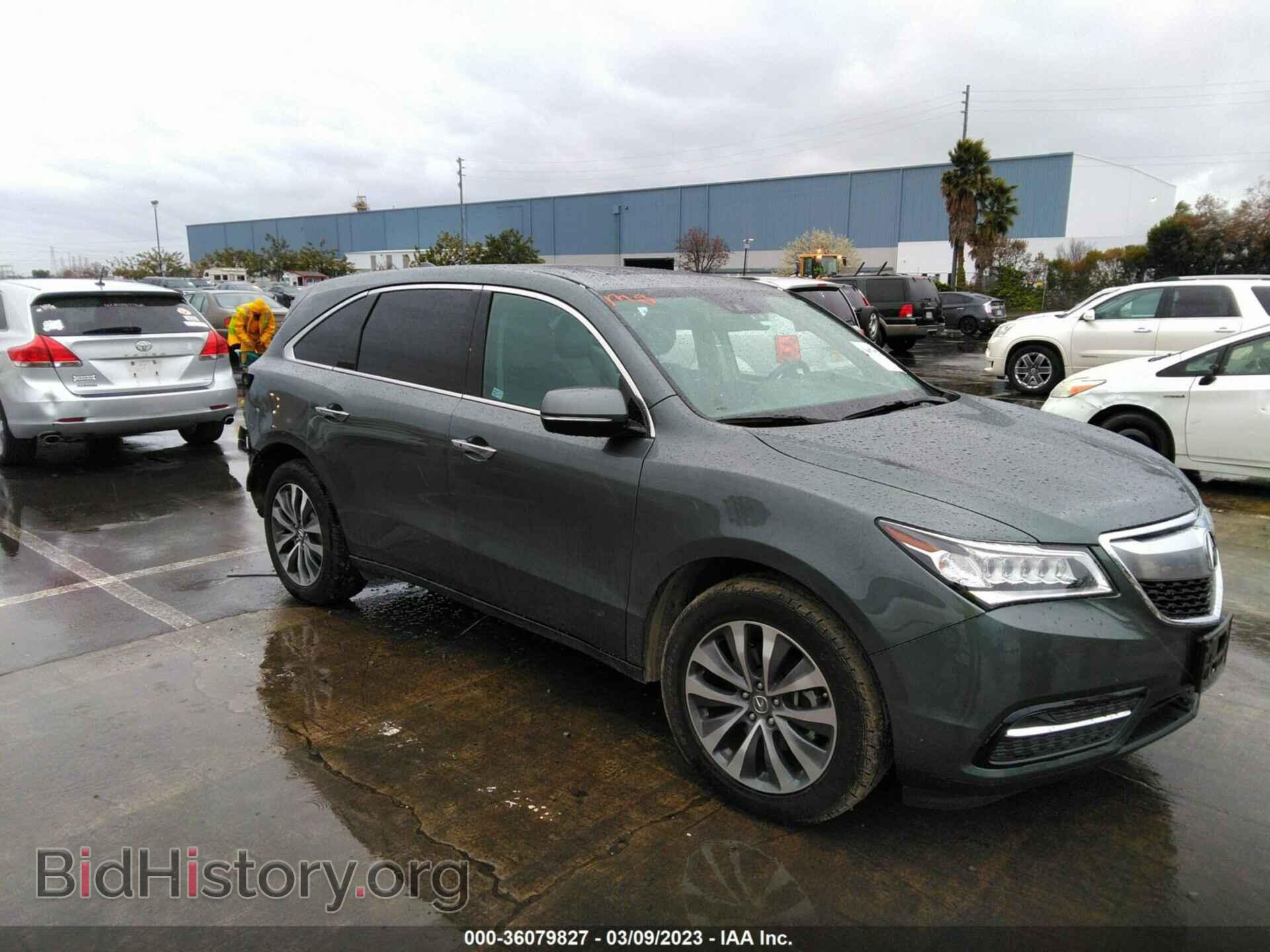 Photo 5FRYD4H40GB006932 - ACURA MDX 2016