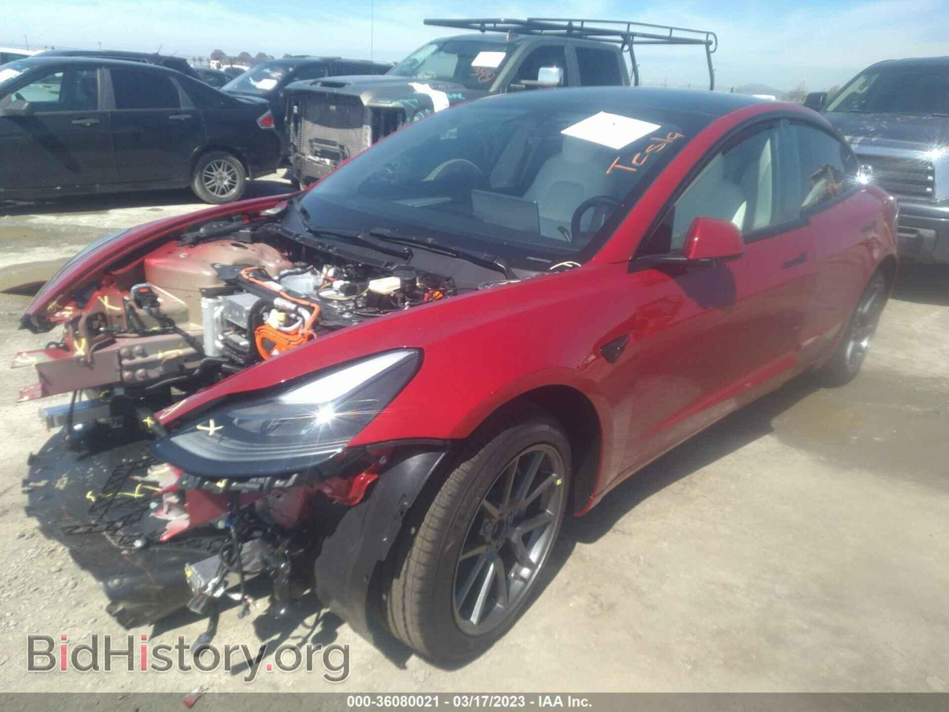 2023 TESLA MODEL 3 - VIN: 5YJ3E1EA3PF472193 - Фото 2