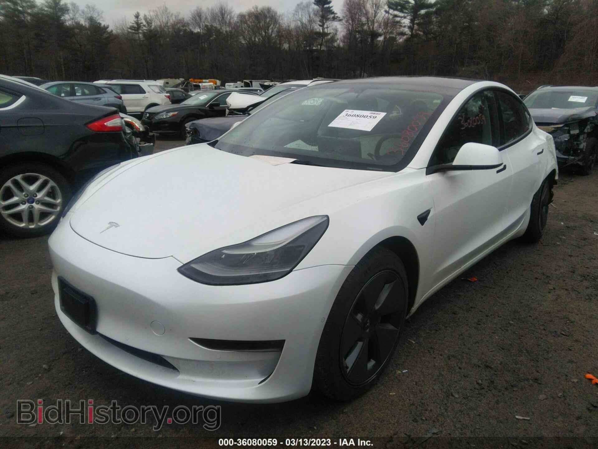 2022 TESLA MODEL 3 - VIN: 5YJ3E1EB8NF276997 - Фото 2