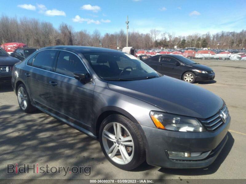 2014 Volkswagen PASSAT TDI SEL Premium (VIN 1VWCN7A33EC009021) — фото 1 из 12, IAAI, повреждение: правая передняя часть