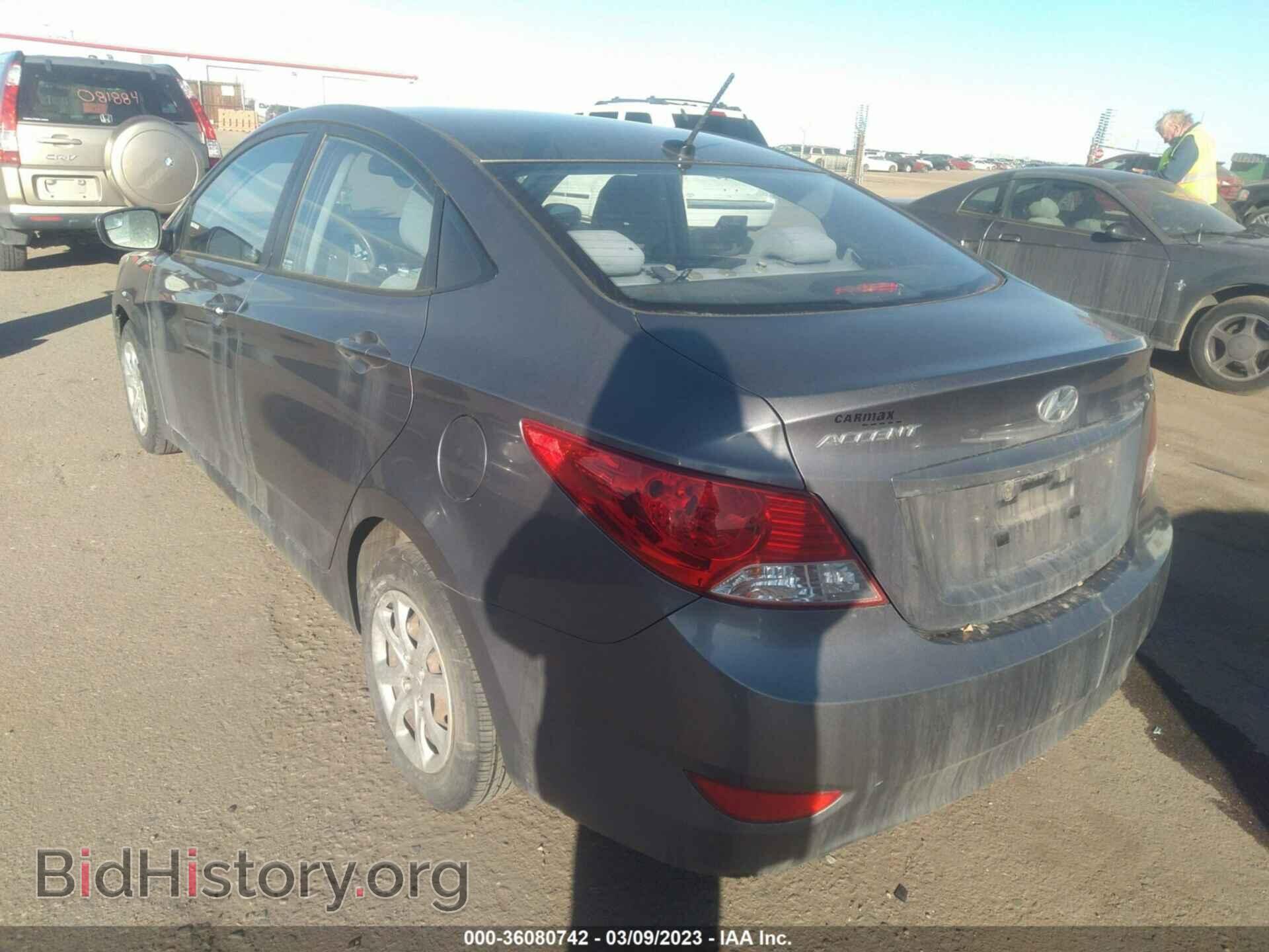 2014 HYUNDAI ACCENT - VIN: KMHCT4AE2EU662437 - Фото 3