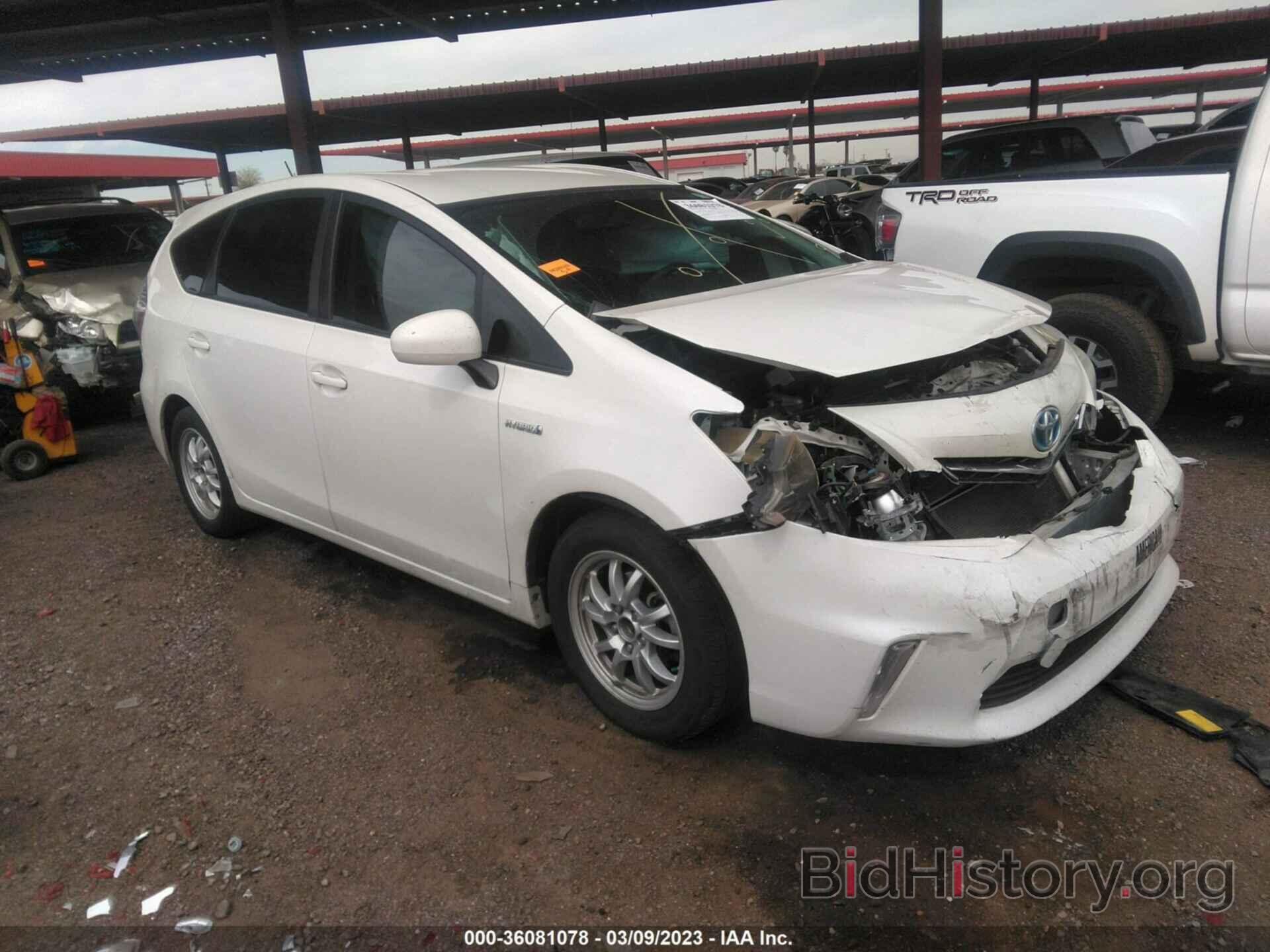 Photo JTDZN3EU6C3168881 - TOYOTA PRIUS V 2012