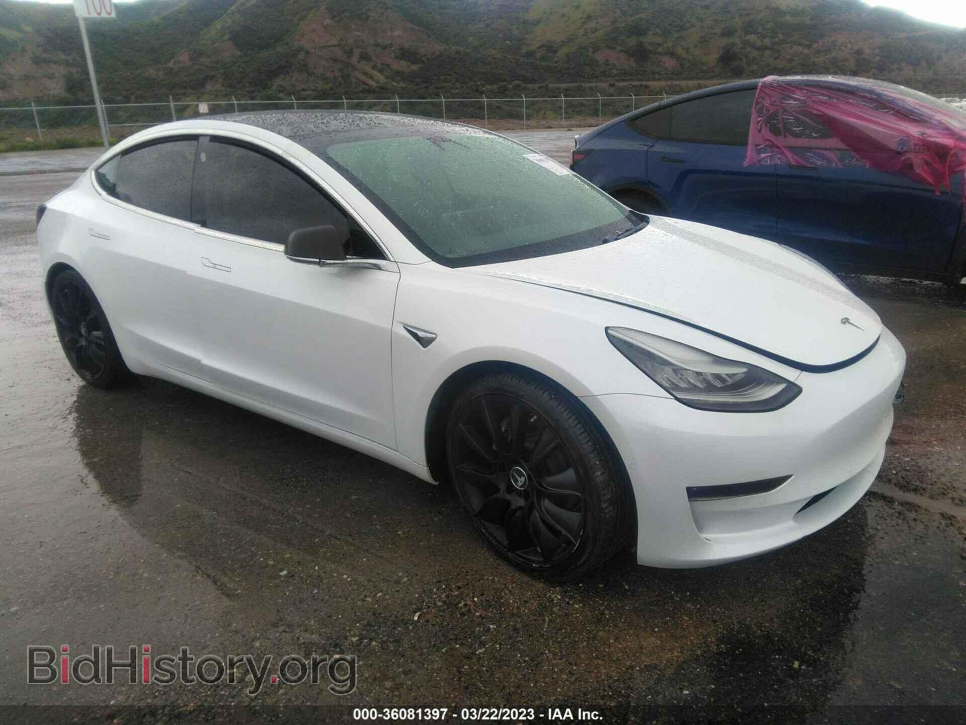 Фотография 5YJ3E1EA4JF162030 - TESLA MODEL 3 2018
