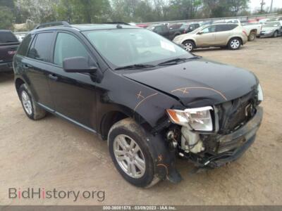 2008 Ford EDGE SE, черный — VIN 2FMDK36C48BB09579, IAAI
