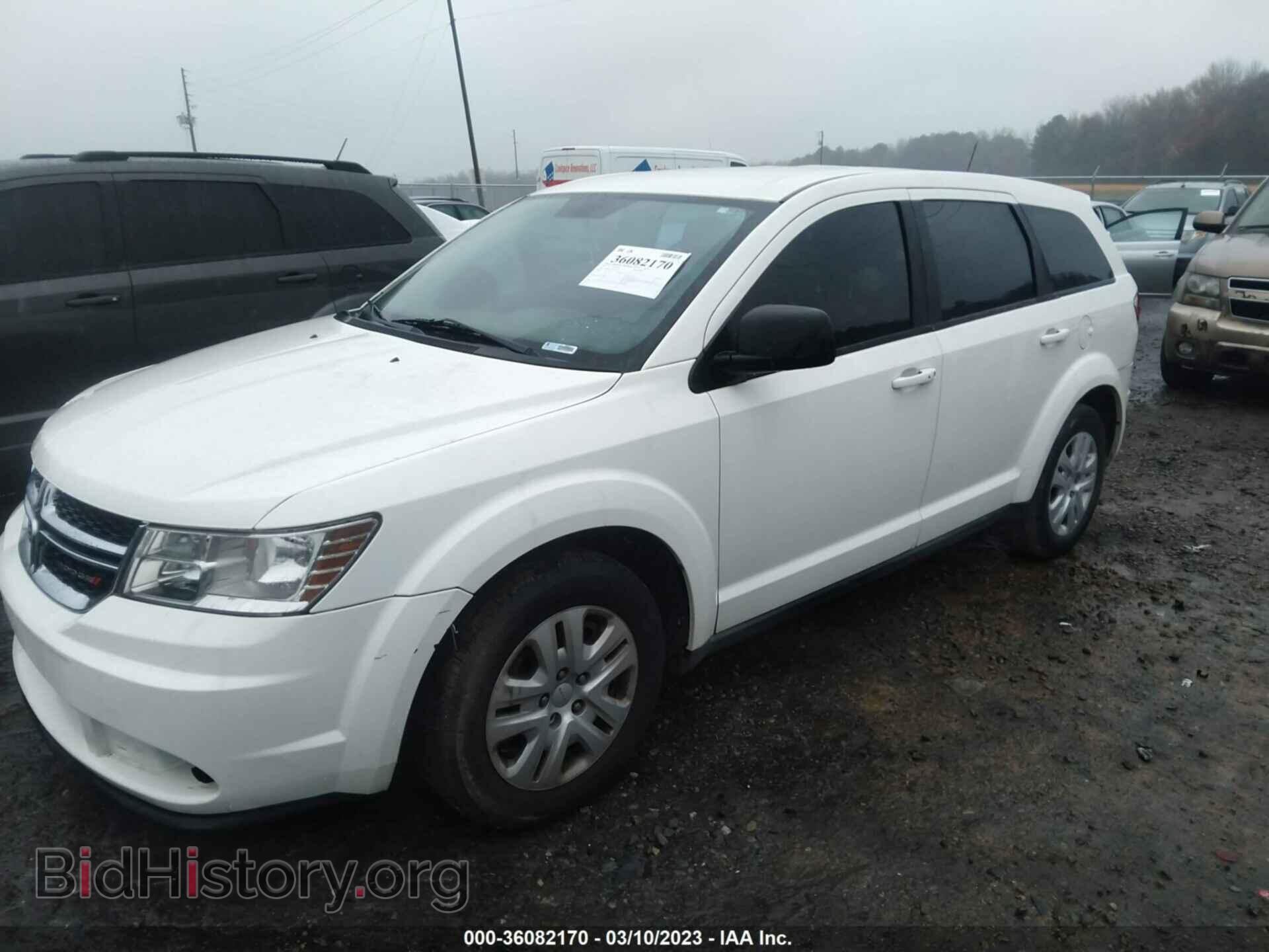 2014 DODGE JOURNEY - VIN: 3C4PDCAB7ET181242 - Фото 2
