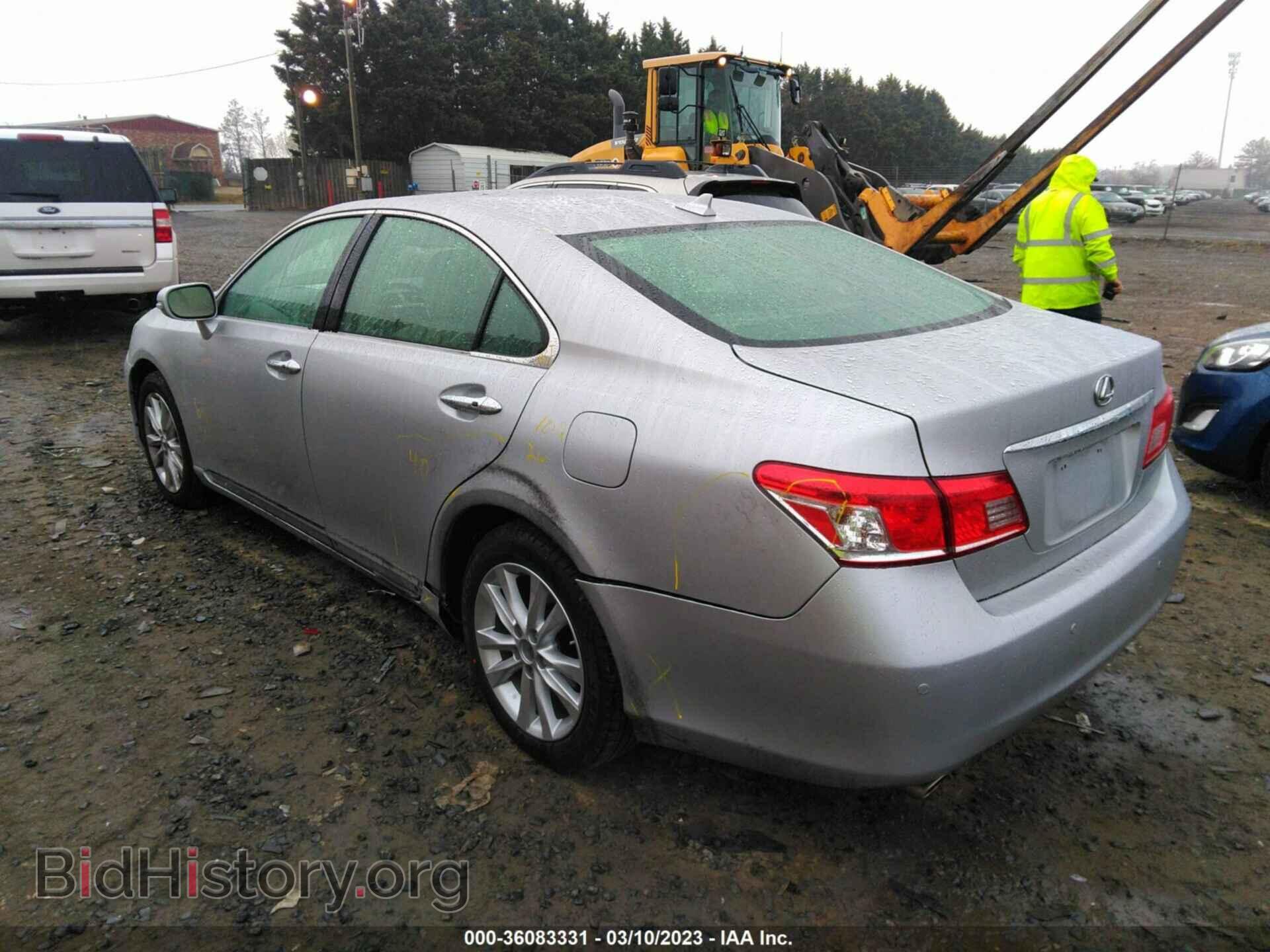 2010 LEXUS ES 350 - VIN: JTHBK1EG6A2372140 - Фото 3
