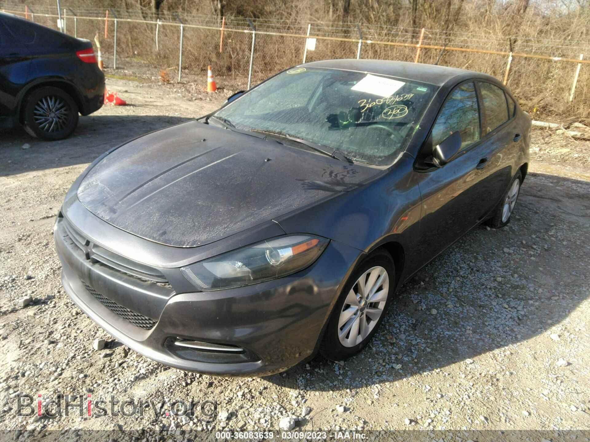 2014 DODGE DART - VIN: 1C3CDFBB7ED877639 - Фото 2