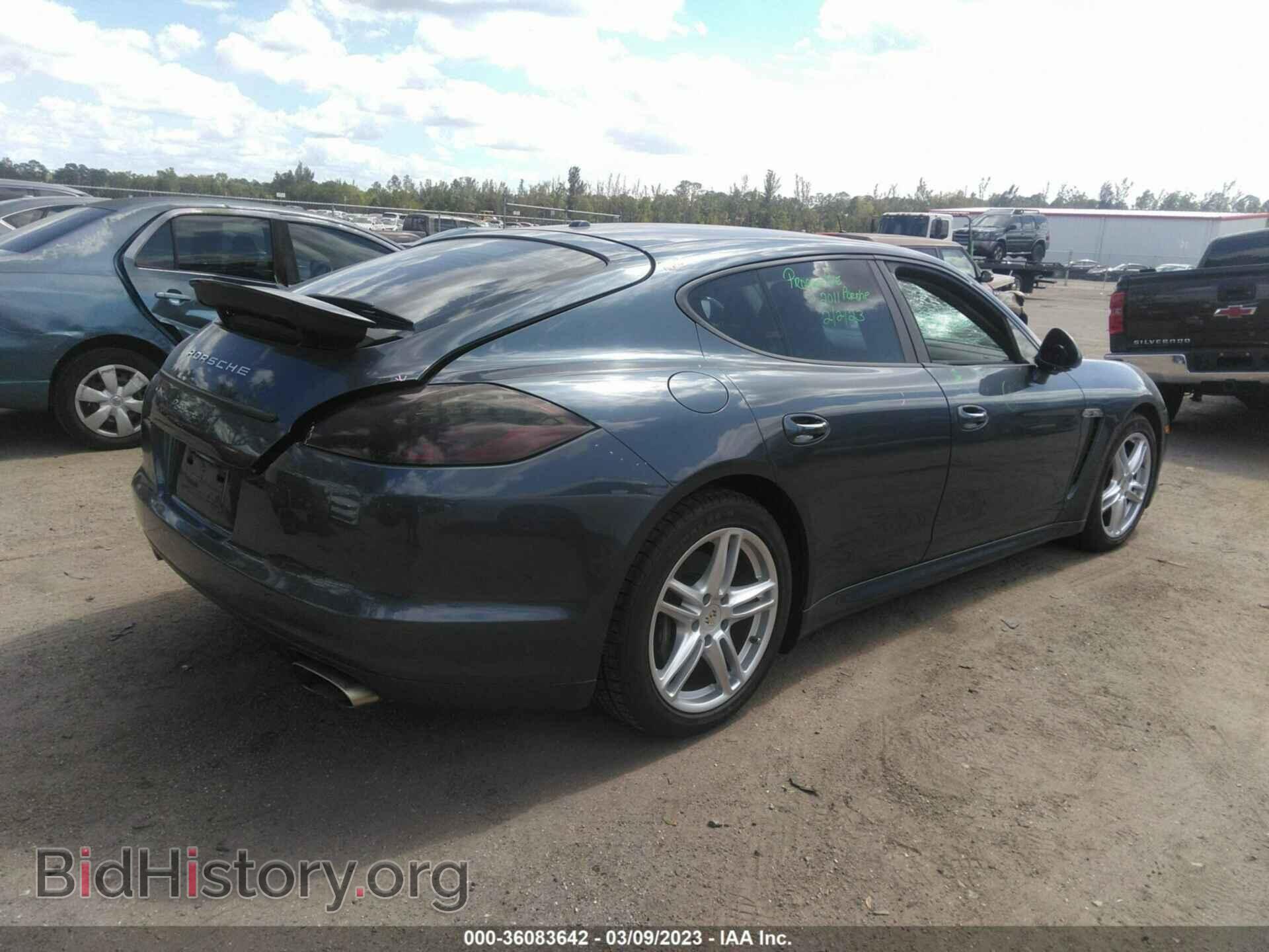 2011 PORSCHE PANAMERA - VIN: WP0AA2A72BL021118 - Фото 4