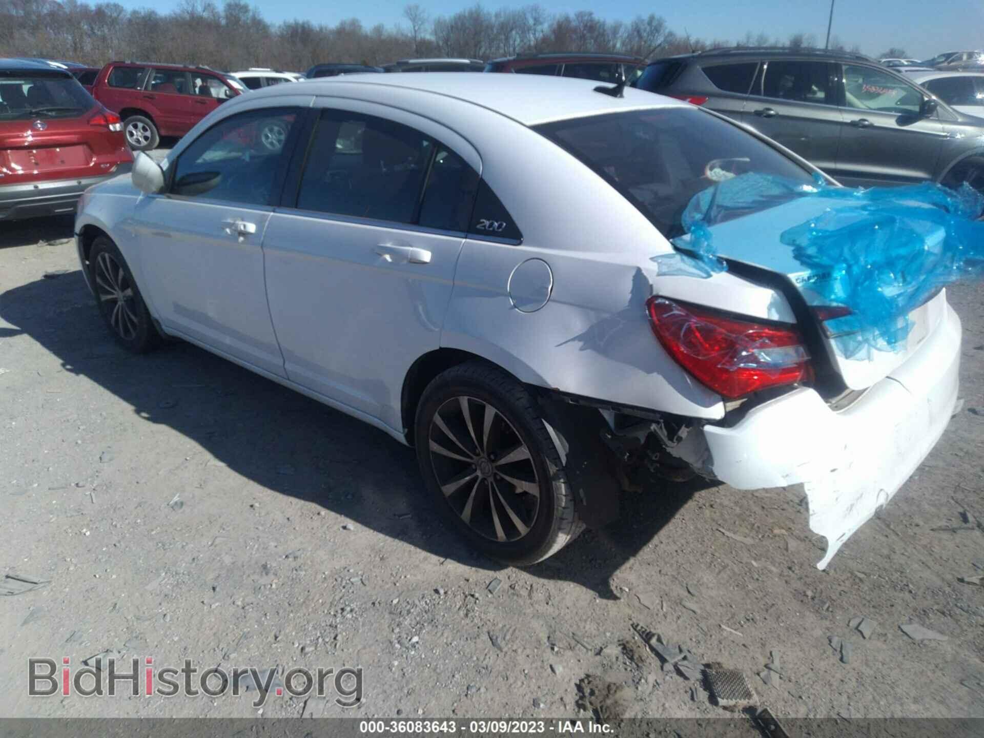 2013 CHRYSLER 200 - VIN: 1C3CCBBBXDN744460 - Фото 3