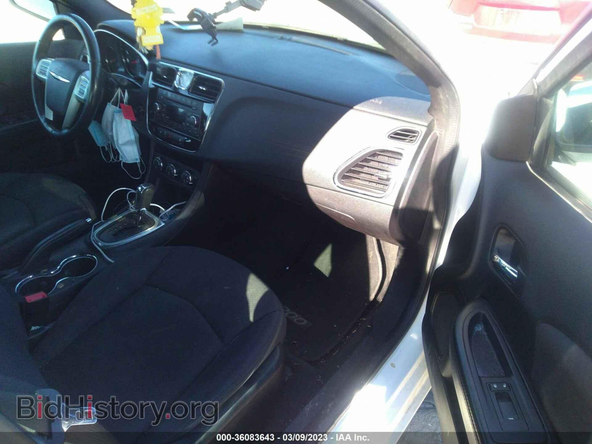 2013 CHRYSLER 200 - VIN: 1C3CCBBBXDN744460 - Фото 5