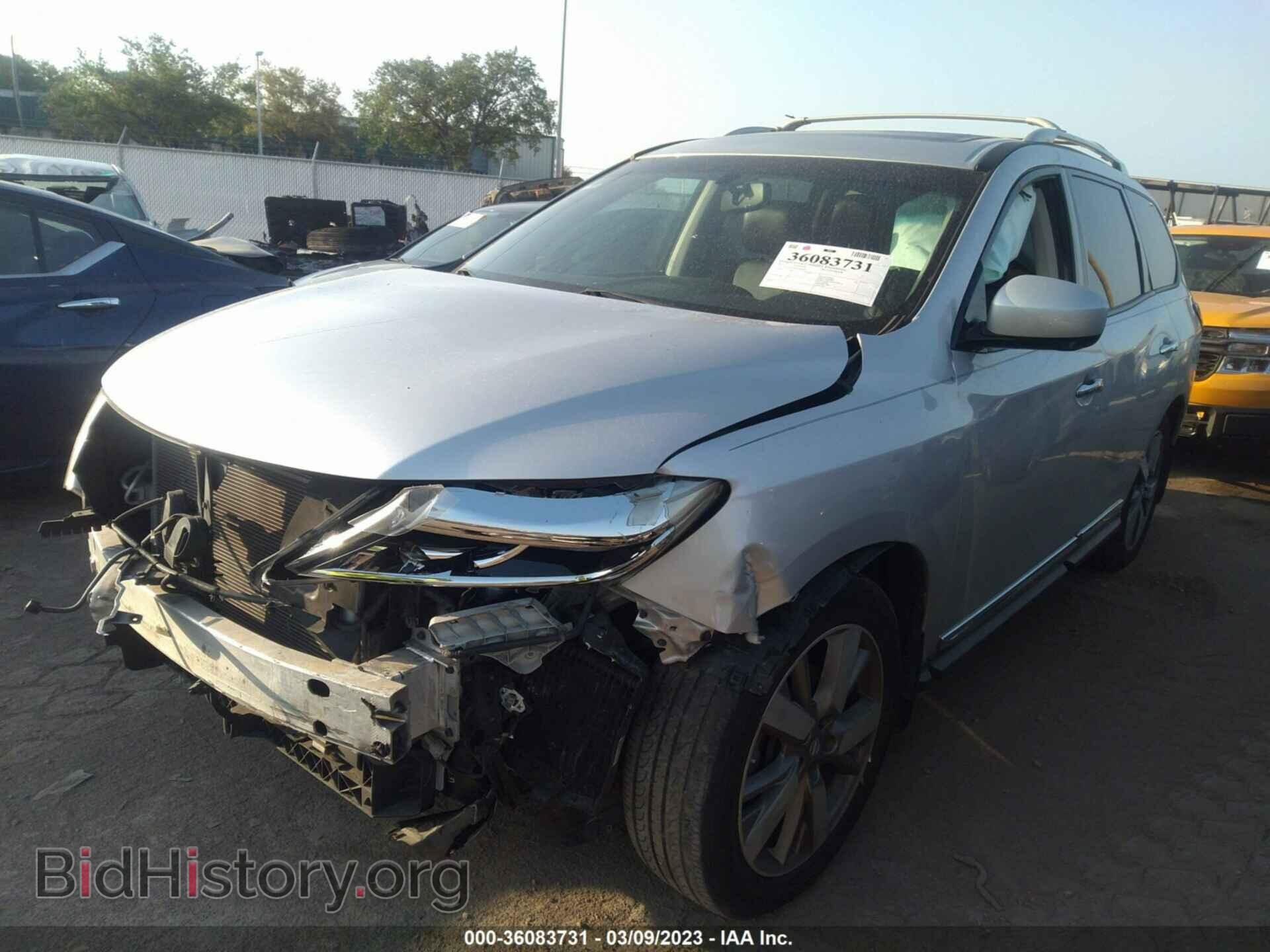 2014 NISSAN PATHFINDER - VIN: 5N1AR2MN0EC686005 - Фото 2
