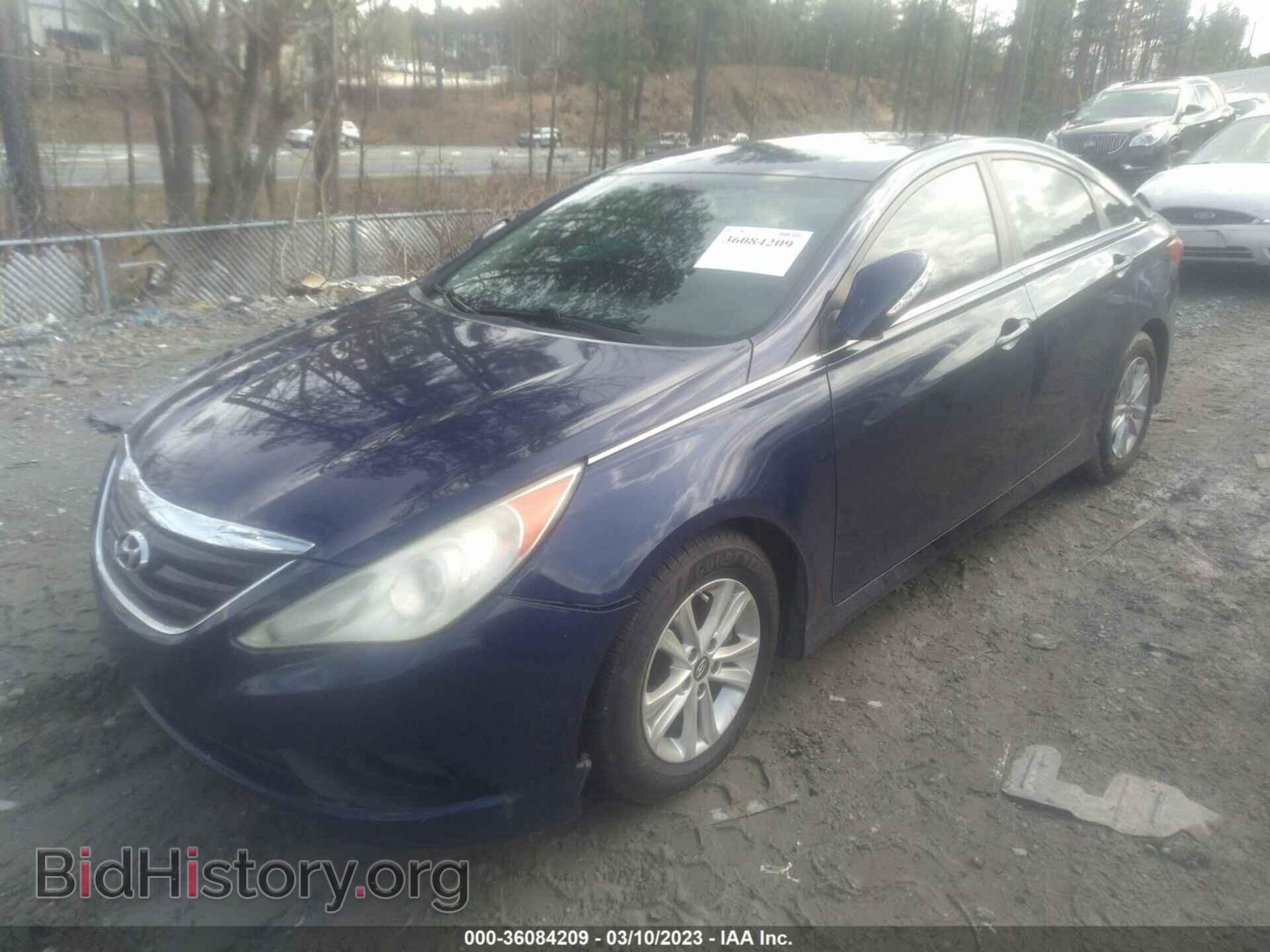 2014 HYUNDAI SONATA - VIN: 5NPEB4AC7EH853473 - Photo 2