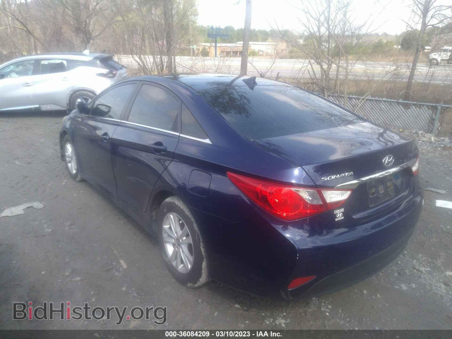 2014 HYUNDAI SONATA - VIN: 5NPEB4AC7EH853473 - Photo 3