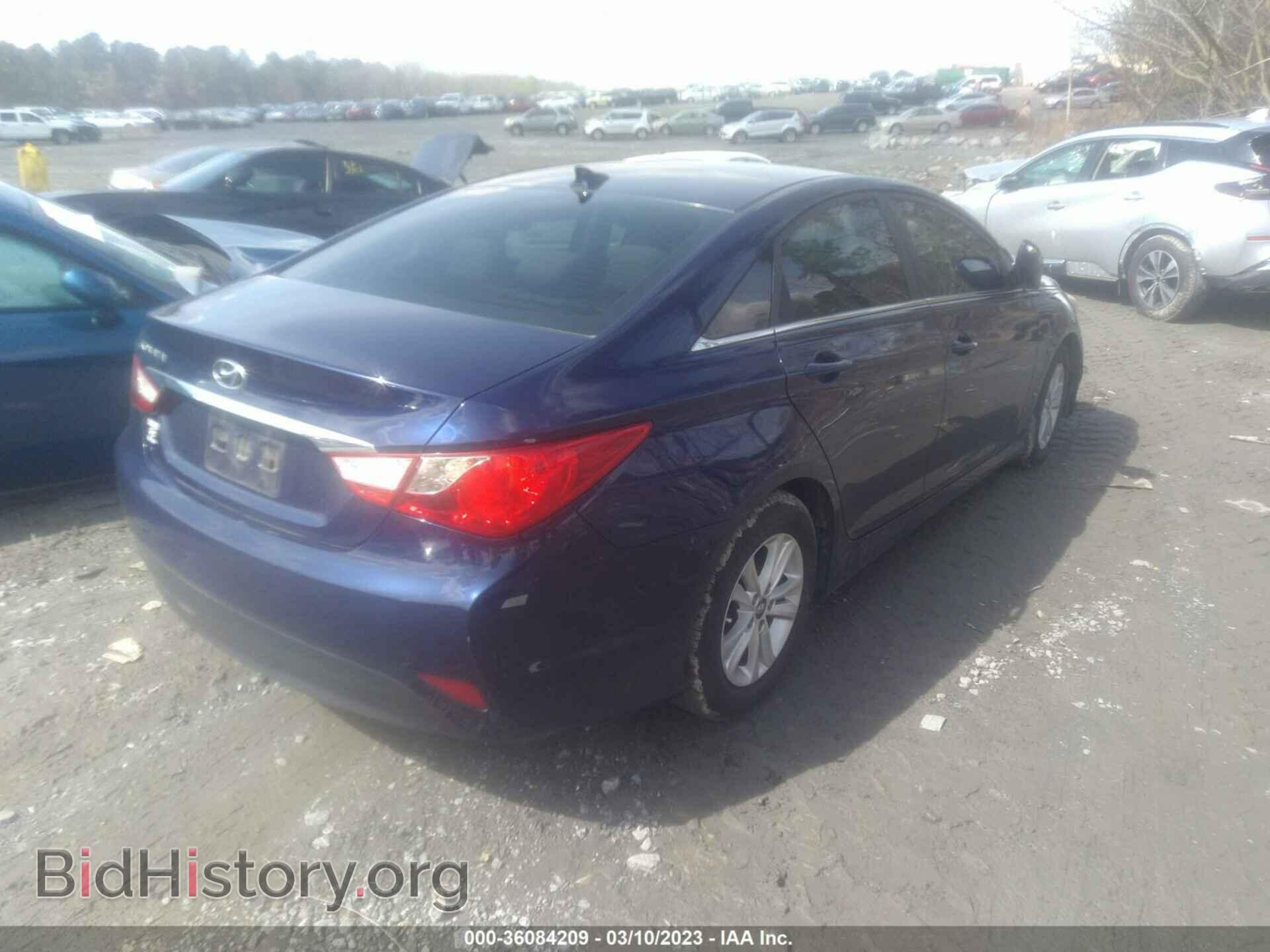 2014 HYUNDAI SONATA - VIN: 5NPEB4AC7EH853473 - Photo 4