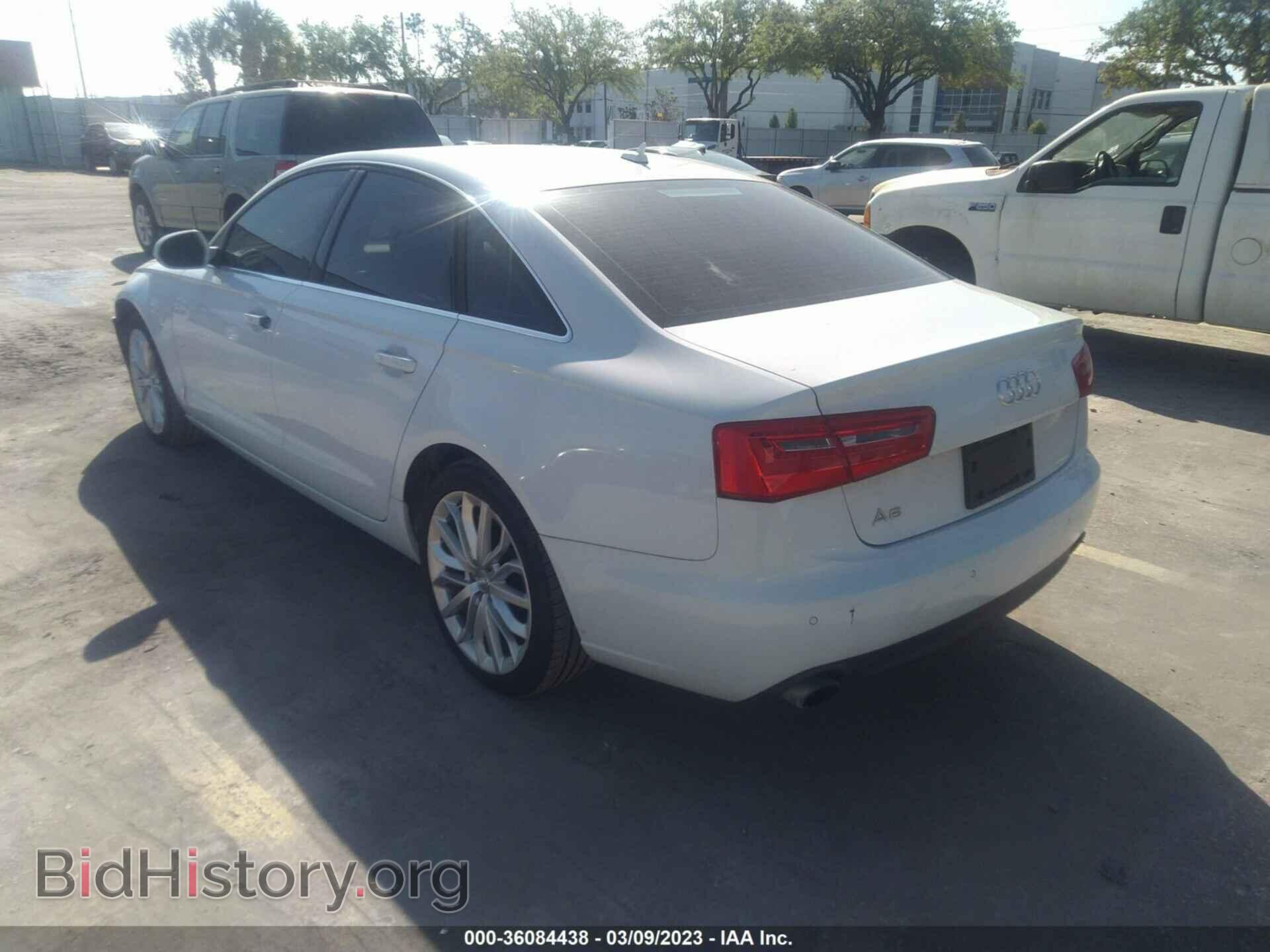 2014 AUDI A6 - VIN: WAUGFAFC9EN123629 - Фото 3