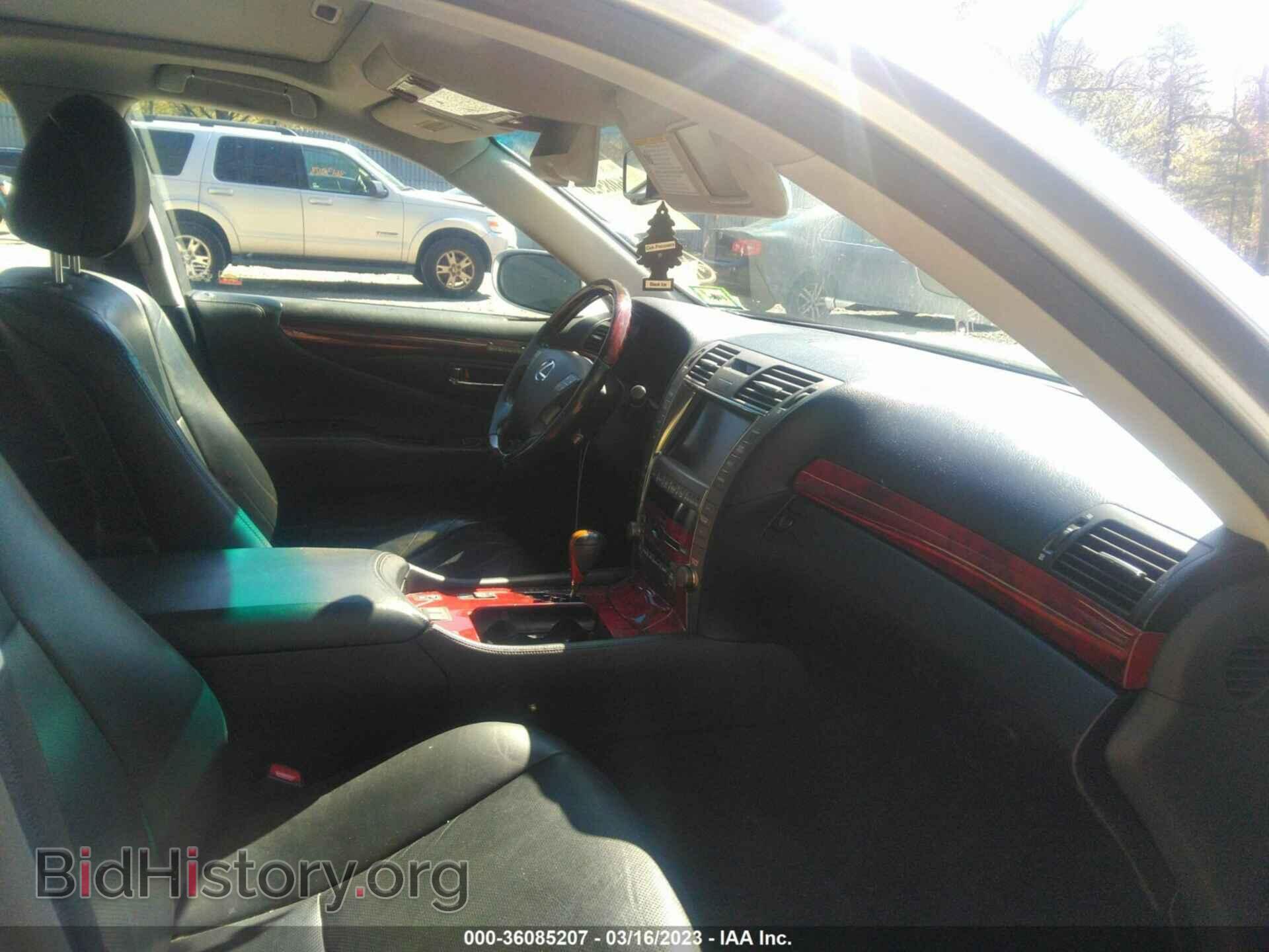 2008 LEXUS LS 460 - VIN: JTHBL46F685077861 - Фото 5