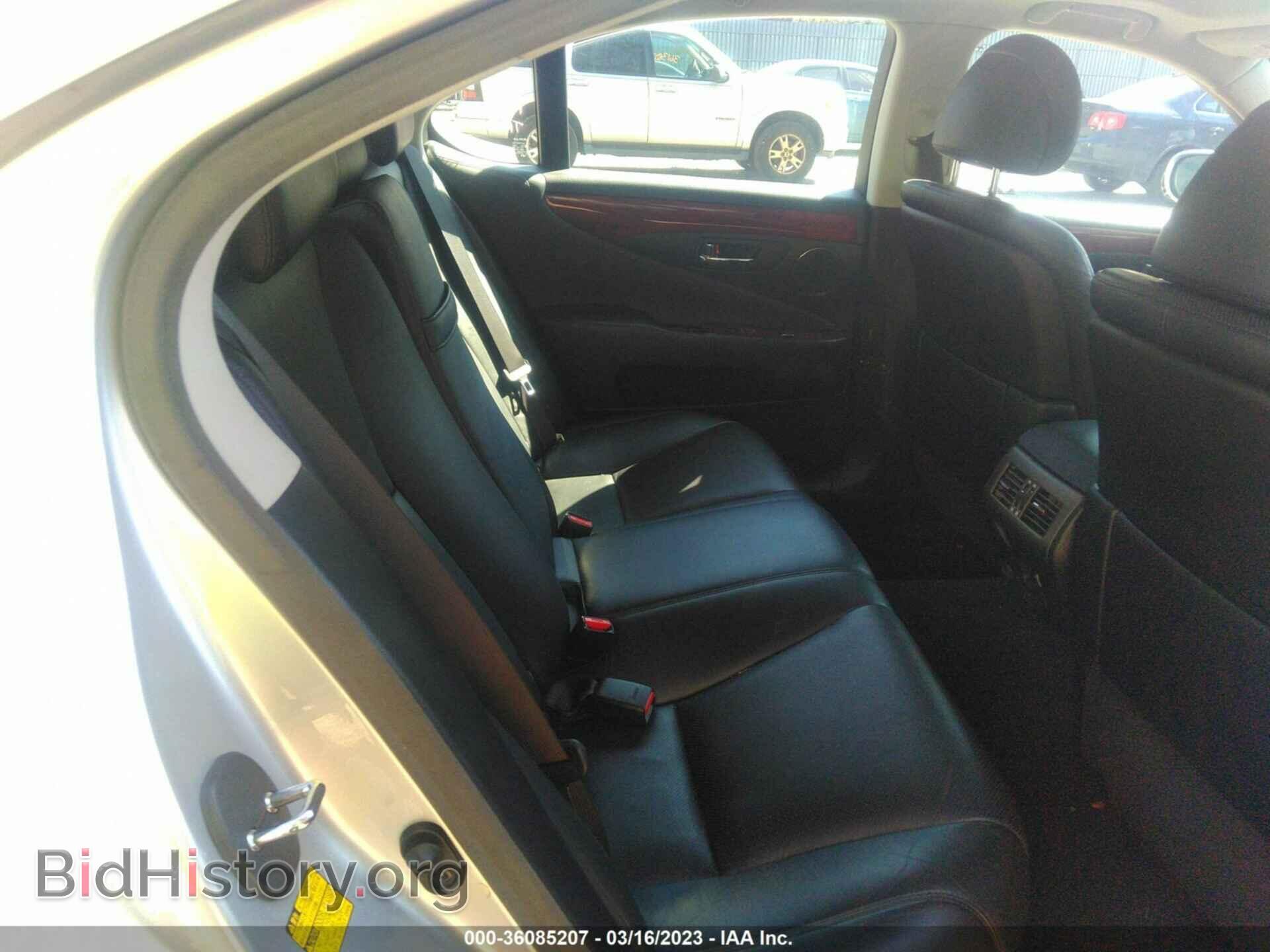 2008 LEXUS LS 460 - VIN: JTHBL46F685077861 - Фото 8