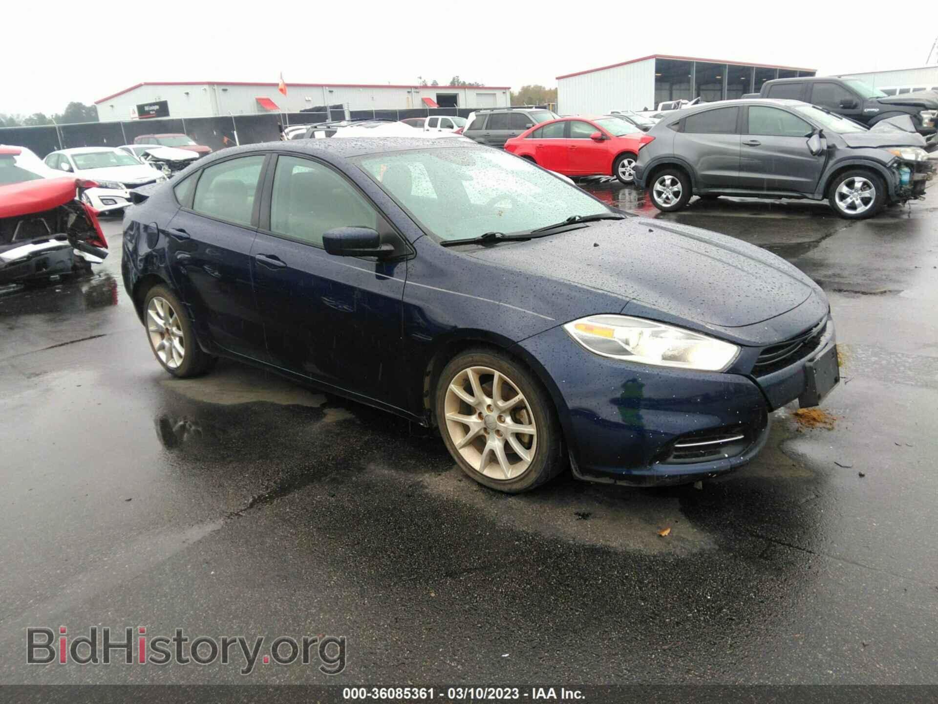 Photo 1C3CDFBA6DD318573 - DODGE DART 2013