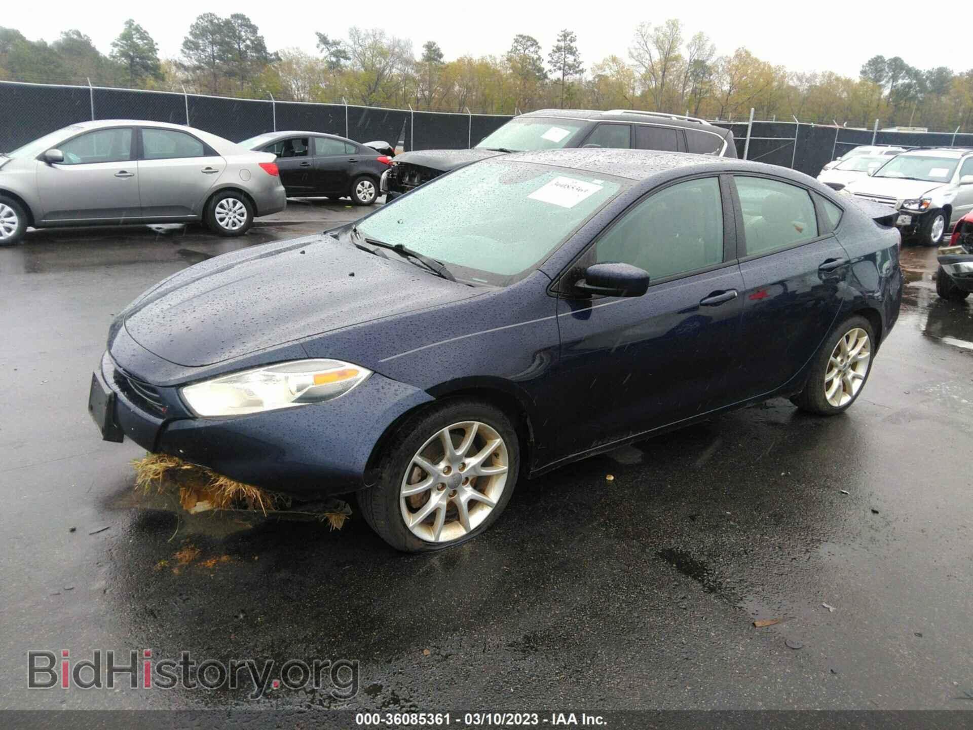 2013 DODGE DART - VIN: 1C3CDFBA6DD318573 - Photo 2