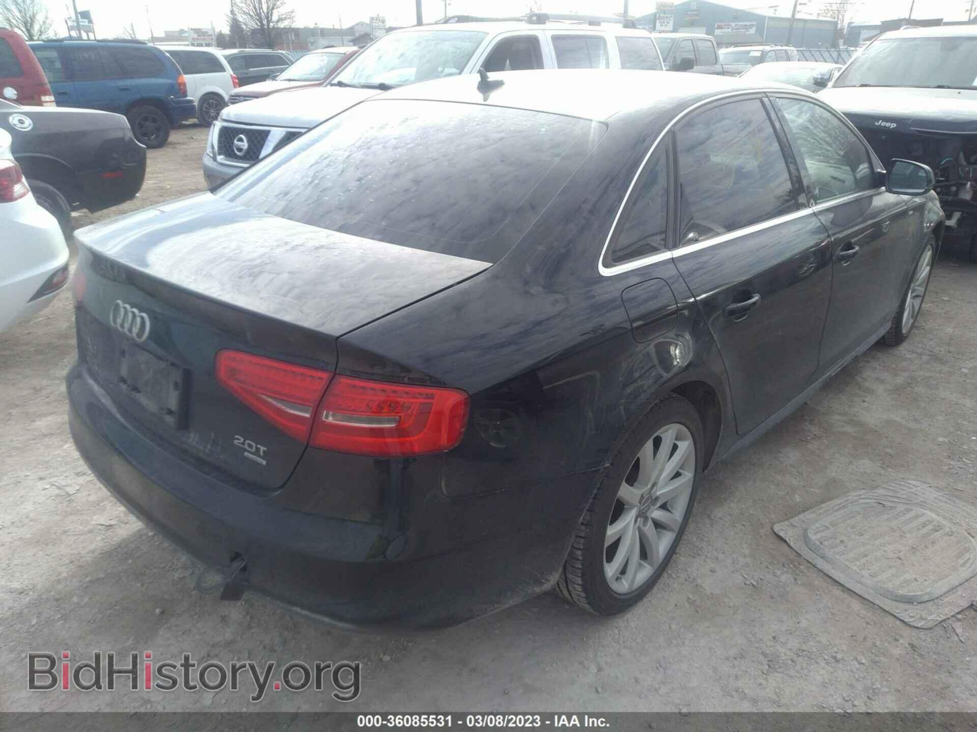 2014 AUDI A4 - VIN: WAUBFAFL2EN028159 - Фото 4