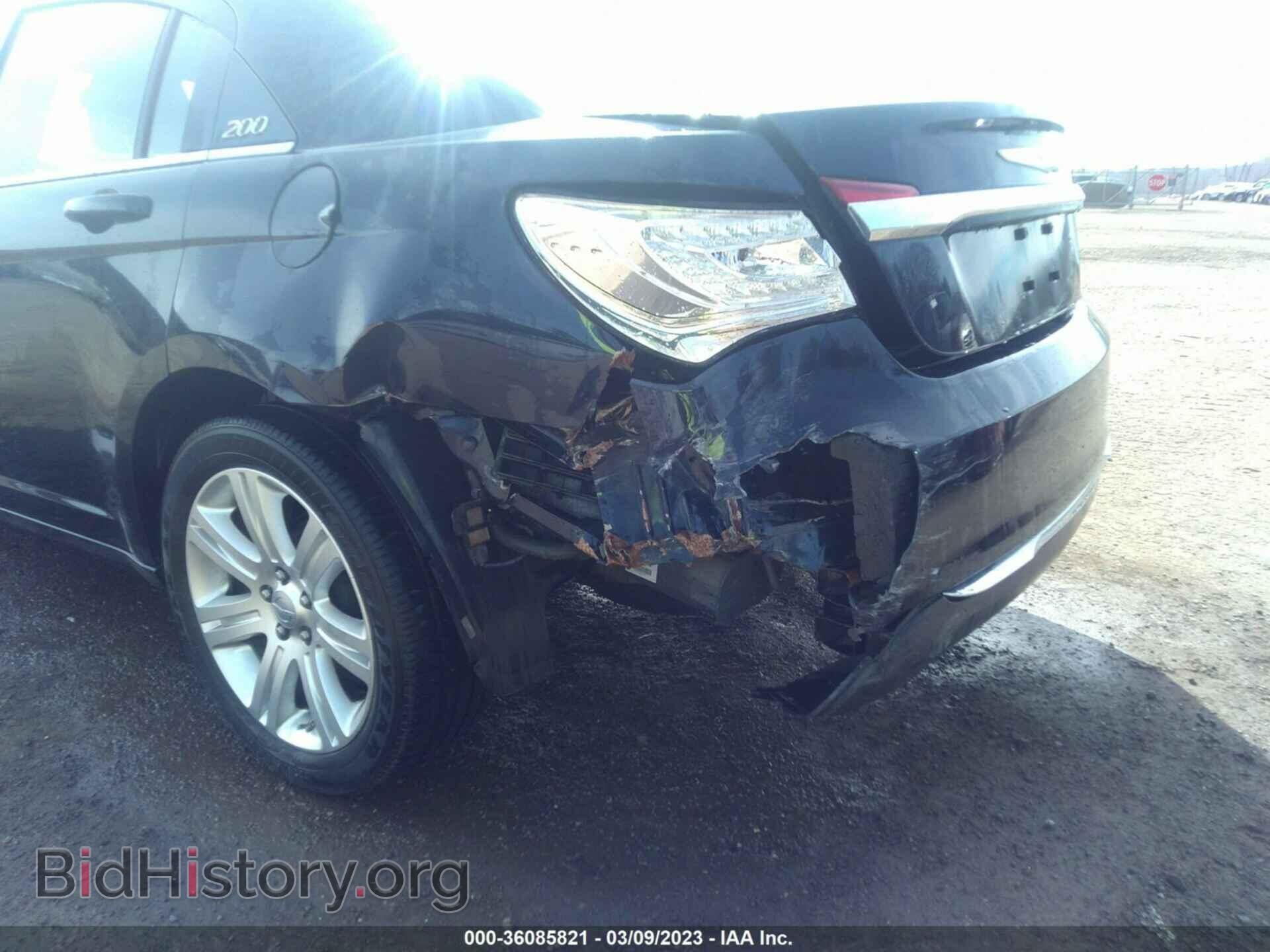 2012 CHRYSLER 200 - VIN: 1C3CCBBB6CN283840 - Фото 6