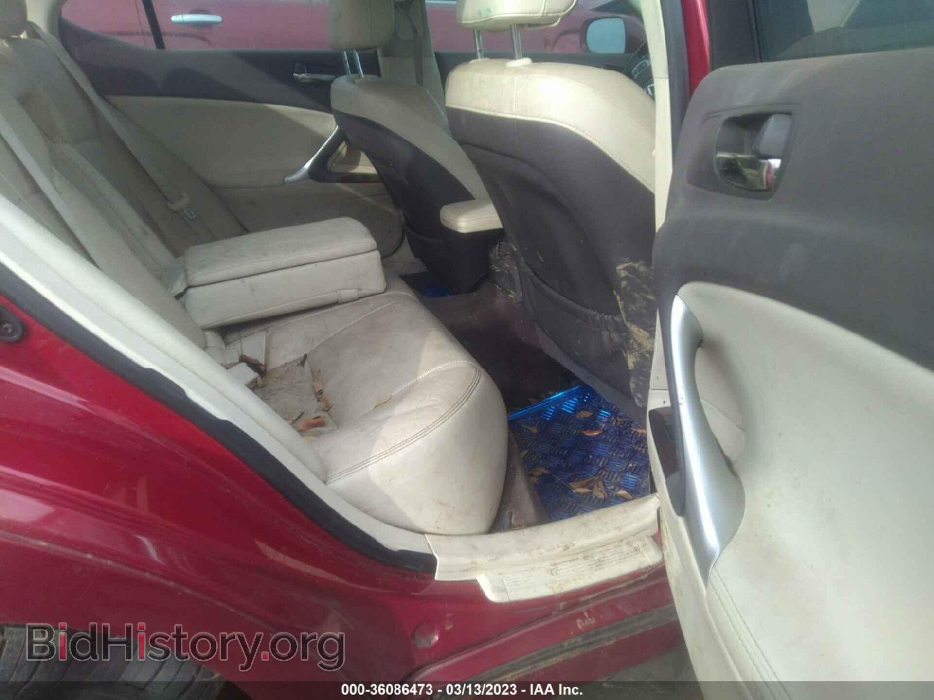 2013 LEXUS IS 250 - VIN: JTHBF5C28D5189442 - Photo 8