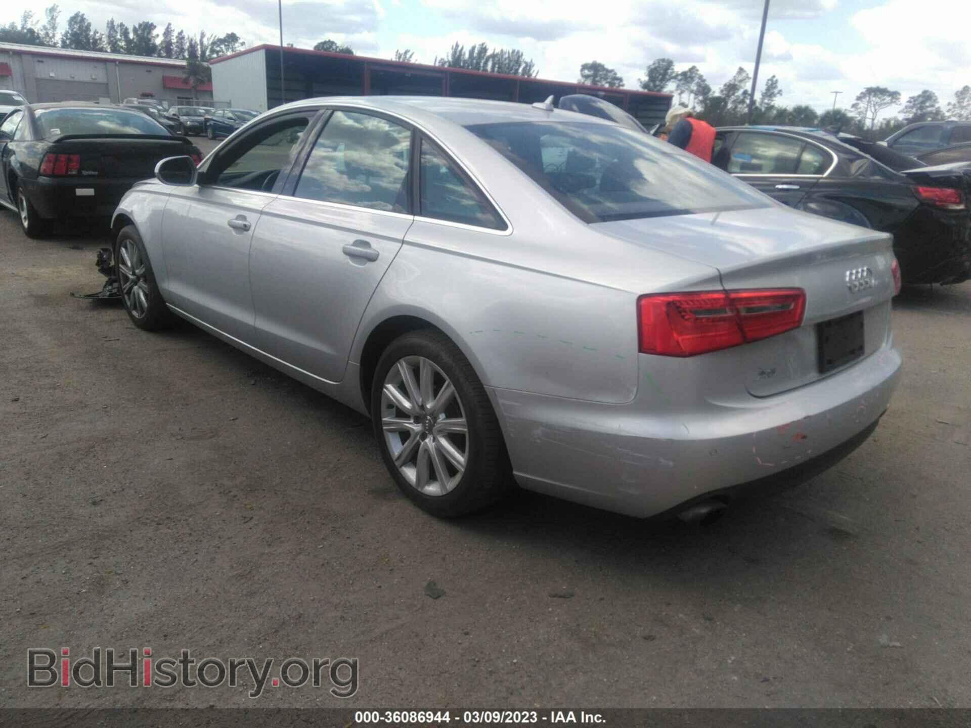 2014 AUDI A6 - VIN: WAUGFAFC4EN093519 - Фото 3