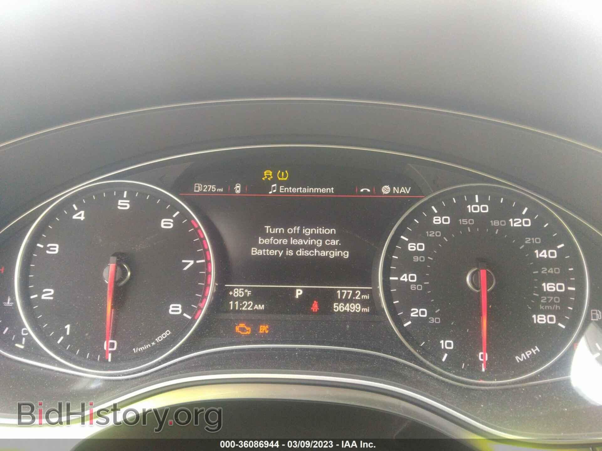 2014 AUDI A6 - VIN: WAUGFAFC4EN093519 - Фото 7