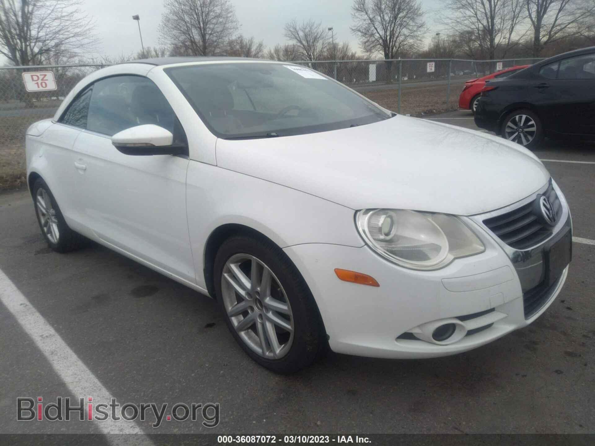 Photo WVWFA71F29V011634 - VOLKSWAGEN EOS 2009