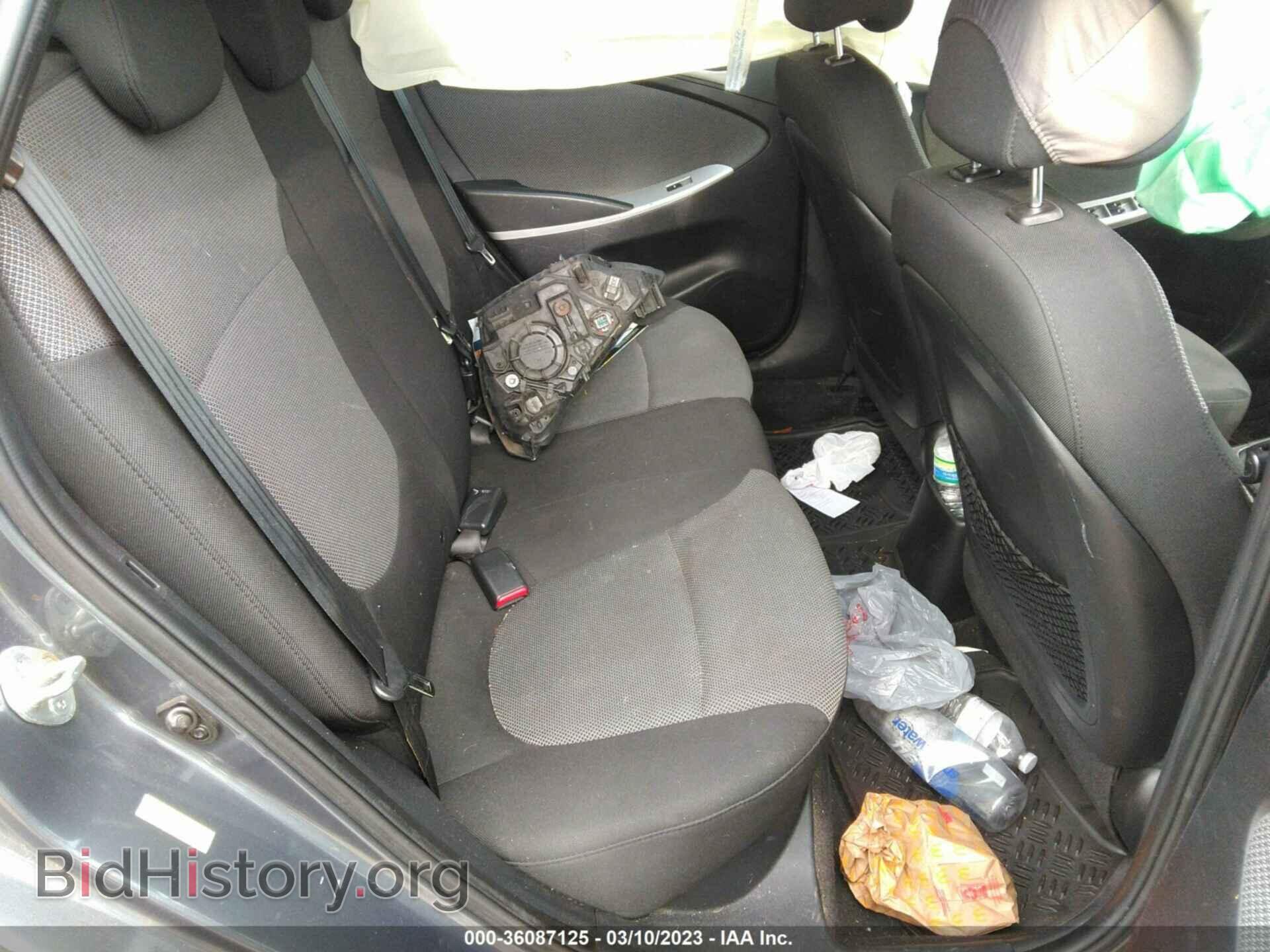 2013 HYUNDAI ACCENT - VIN: KMHCT5AEXDU086861 - Фото 8