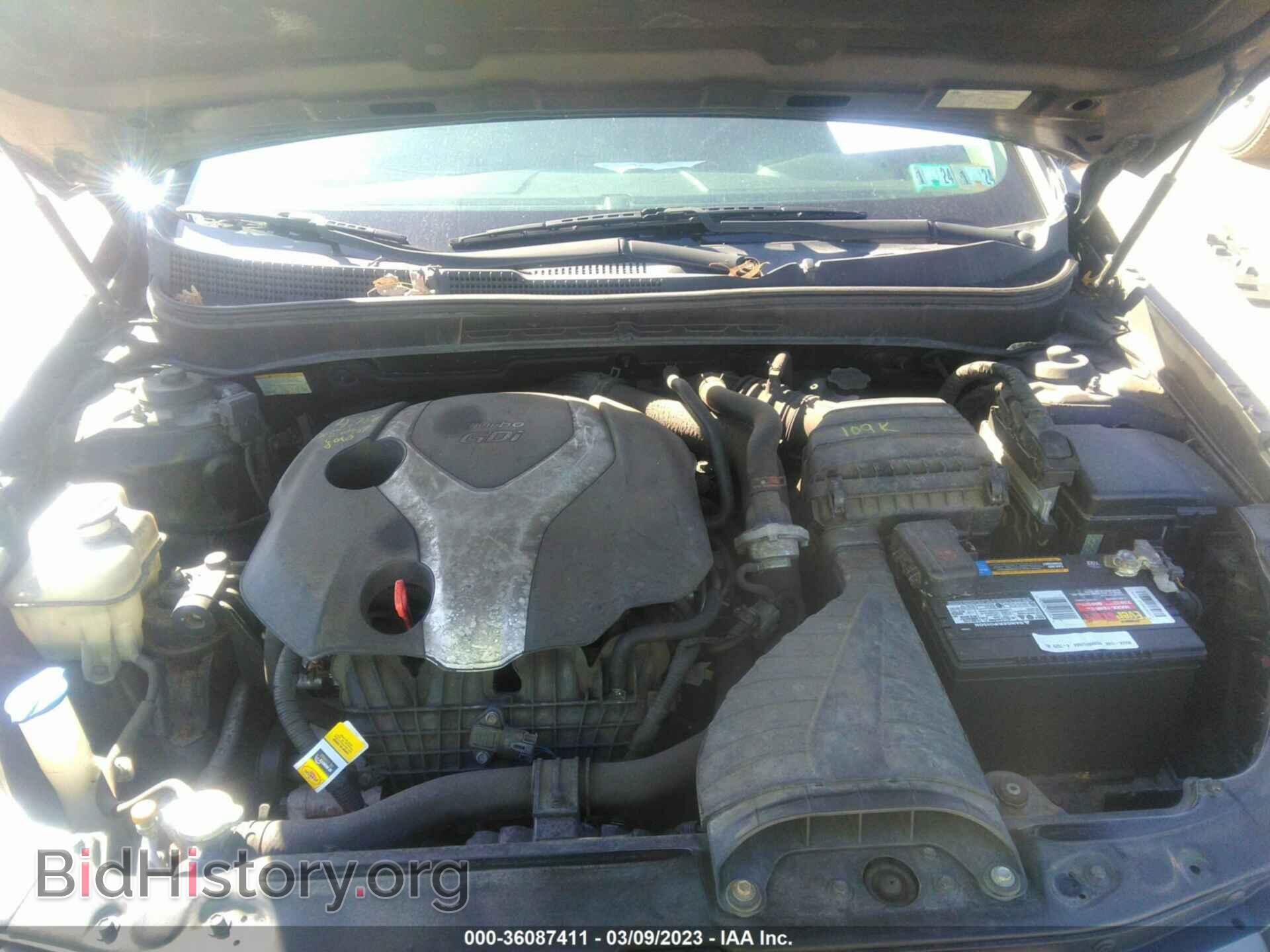 2012 HYUNDAI SONATA - VIN: 5NPEC4AB3CH413154 - Фото 10