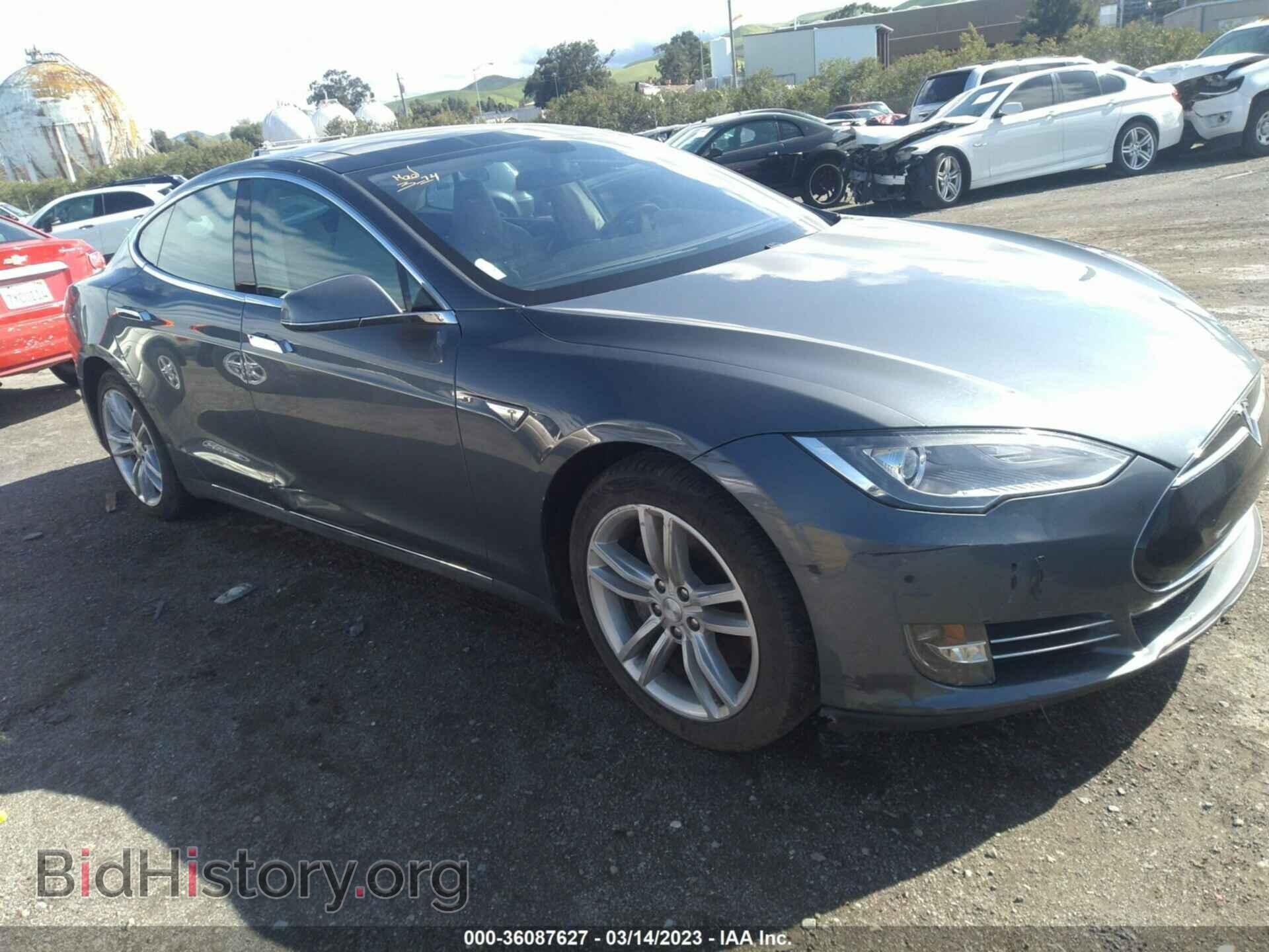 Photo 5YJSA1H15EFP28303 - TESLA MODEL S 2014