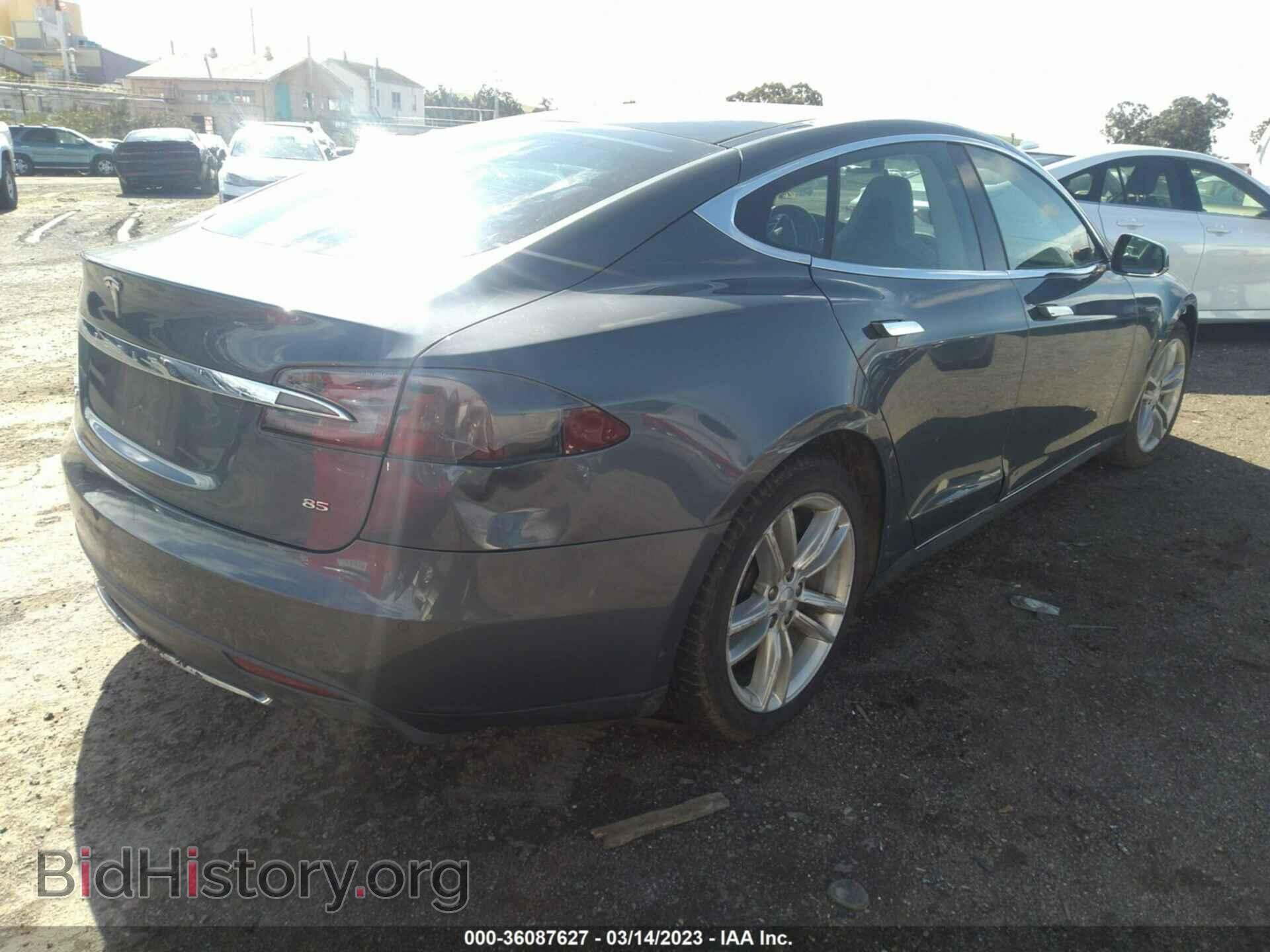 2014 TESLA MODEL S - VIN: 5YJSA1H15EFP28303 - Photo 4