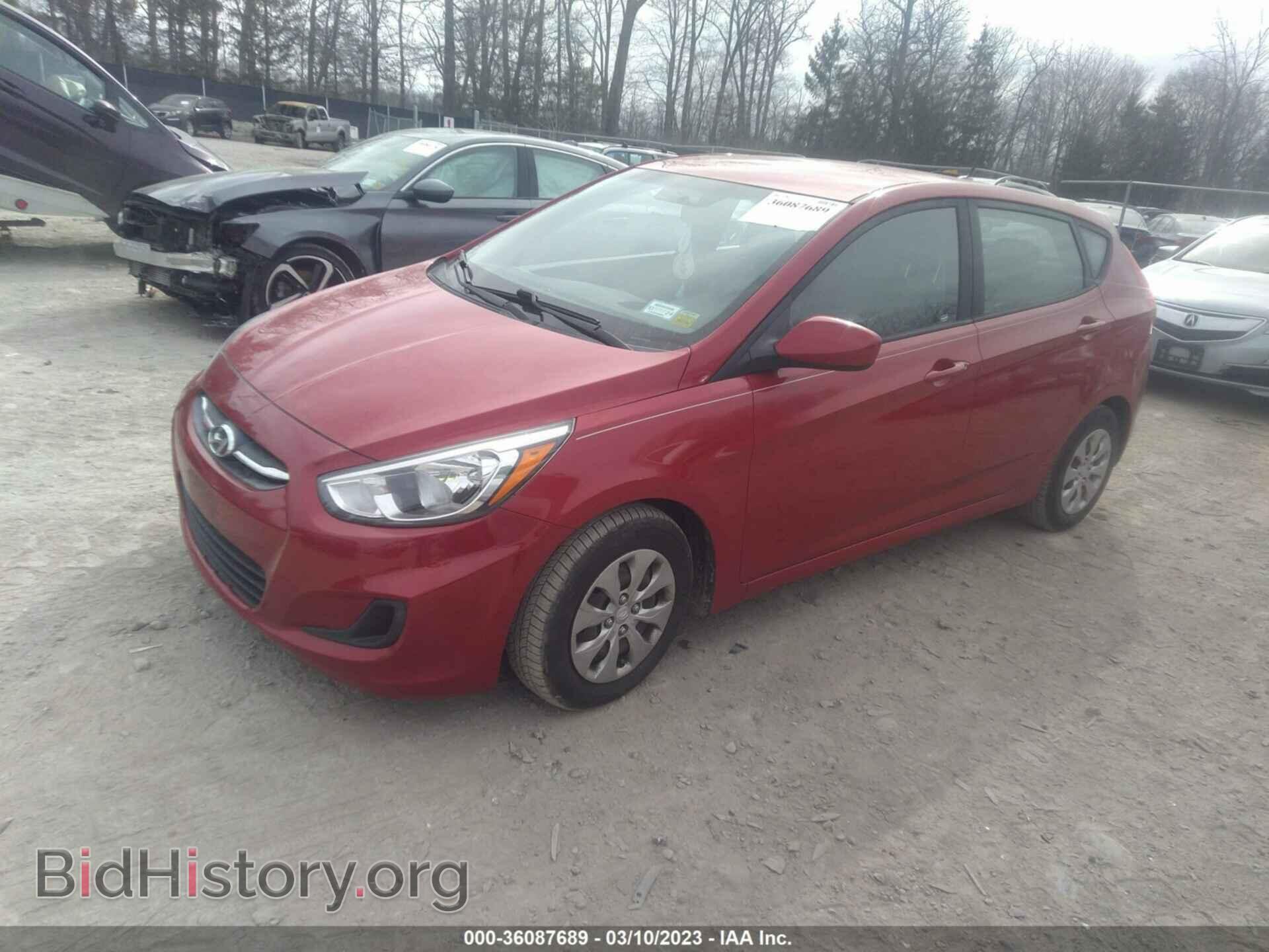 2016 HYUNDAI ACCENT - VIN: KMHCT5AE0GU285454 - Фото 2