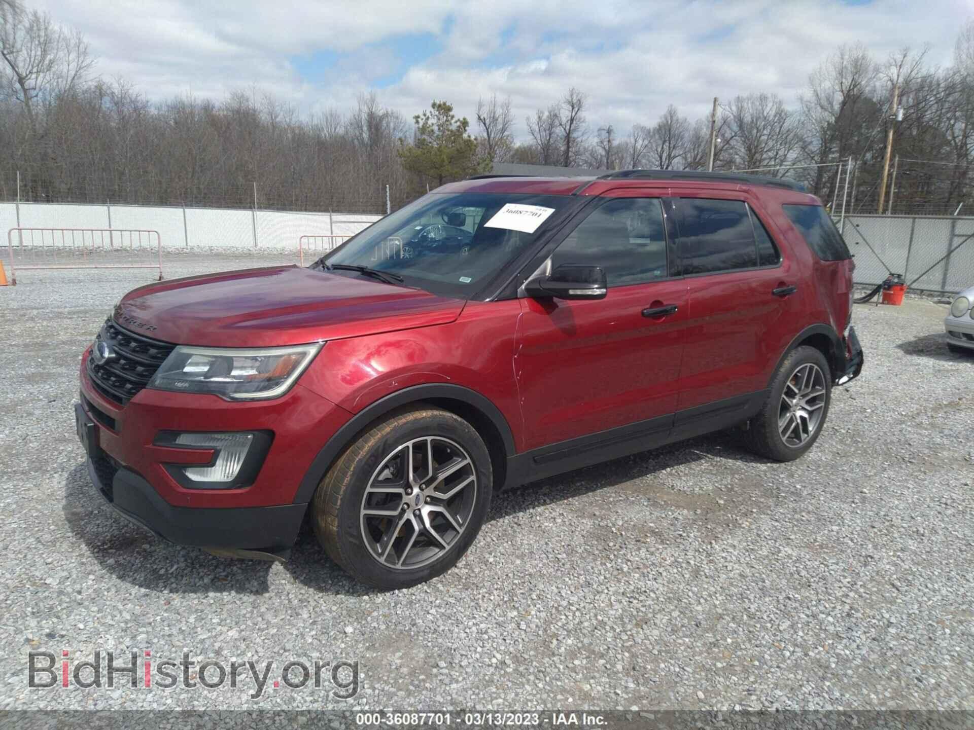 2016 FORD EXPLORER - VIN: 1FM5K8GTXGGC30253 - Фото 2