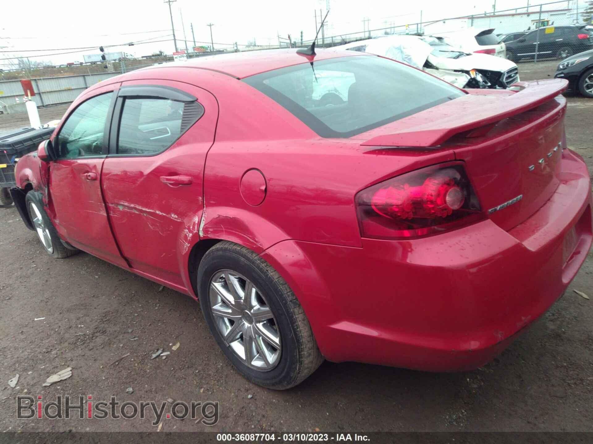 2013 DODGE AVENGER - VIN: 1C3CDZCB2DN730511 - Фото 3